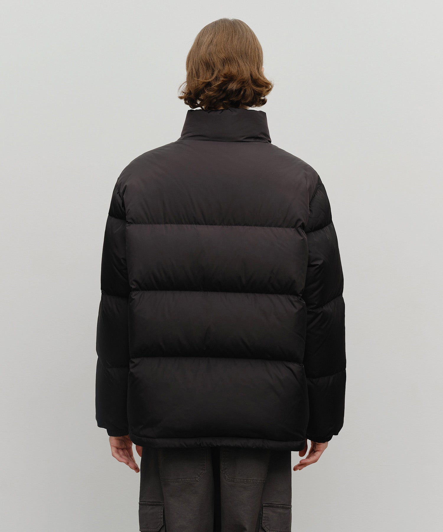 Marithe & Francois Girbaud - Classic Logo Down Jacket (Black) product image 3 | TRAB K-Fashion Australia