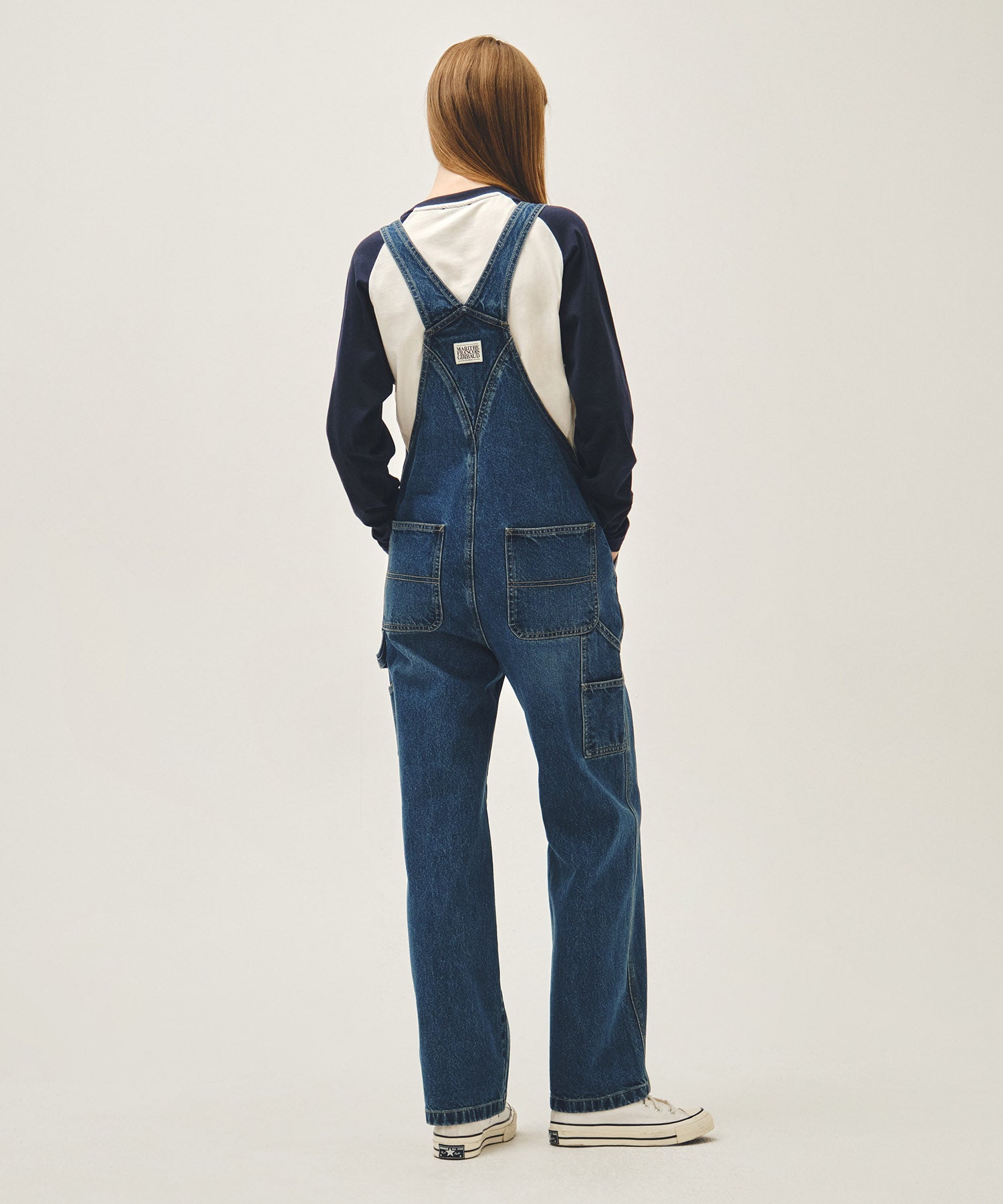 Marithe & Francois Girbaud - Denim Overall Pants (Blue) product image 3 | TRAB K-Fashion Australia