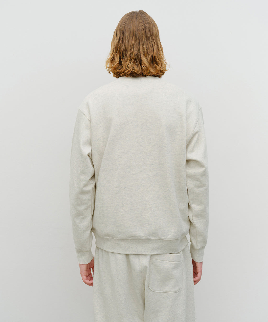 Marithe & Francois Girbaud - Classic Logo Sweatshirt (Oatmeal) product image 3 | TRAB K-Fashion Australia