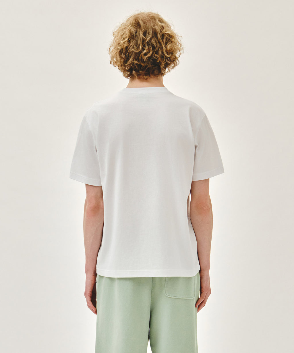 Marithe & Francois Girbaud - Small Regular Logo Tee (White) product image 3 | TRAB K-Fashion Australia