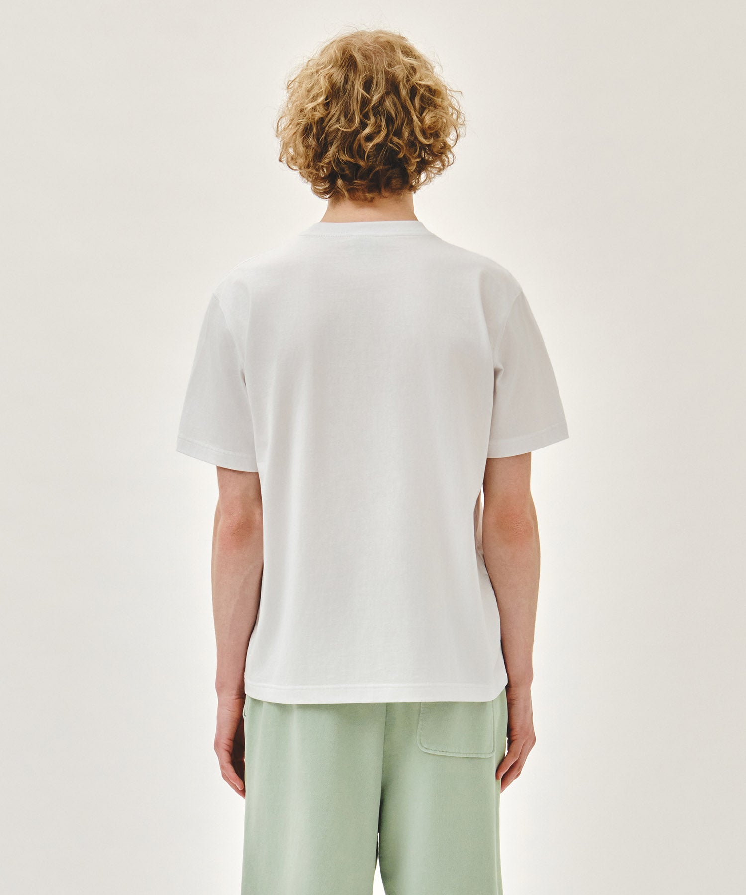 Marithe & Francois Girbaud - Small Regular Logo Tee (White) product image 3 | TRAB K-Fashion Australia