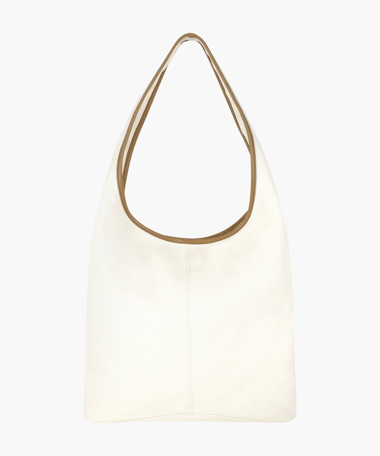 Marithe & Francois Girbaud - Classic Logo One Shoulder Bucket Bag (Natural) product image 4 | TRAB K-Fashion Australia