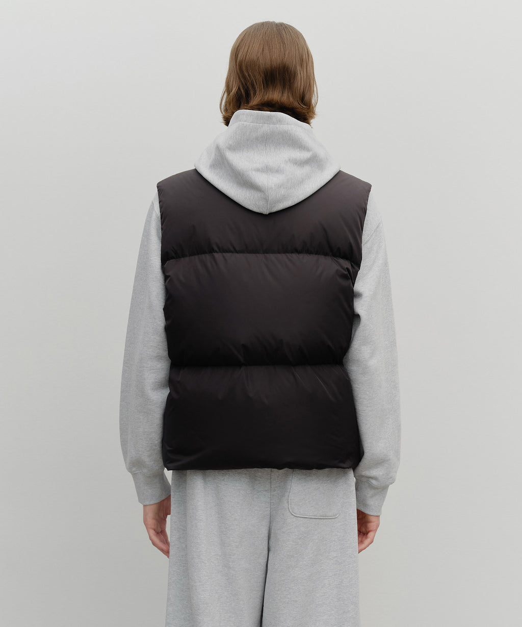 Marithe & Francois Girbaud - Classic Logo Down Vest (Black) product image 3 | TRAB K-Fashion Australia