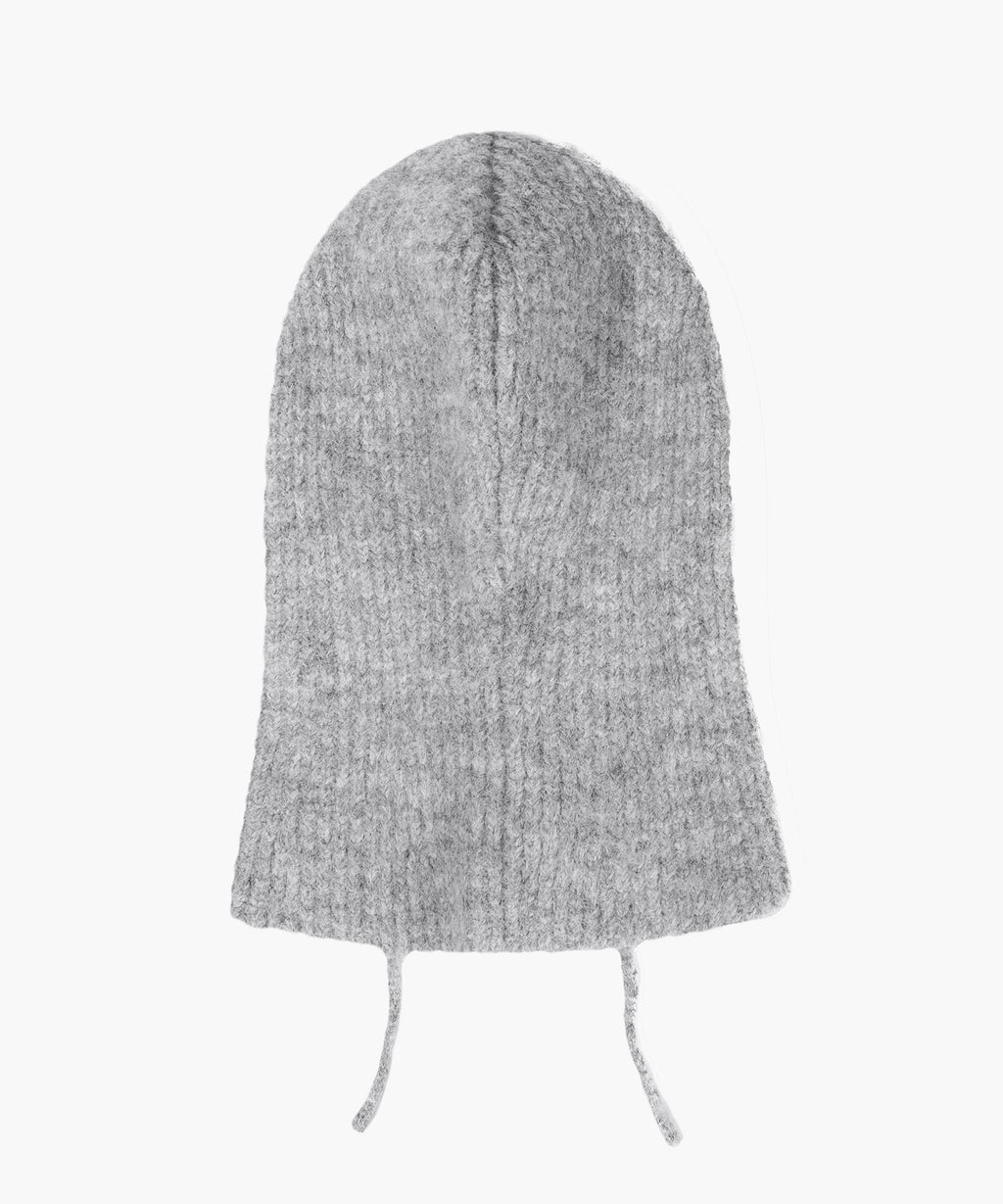 Marithe & Francois Girbaud - Circle Logo Balaclava (Light Gray) product image 3 | TRAB K-Fashion Australia