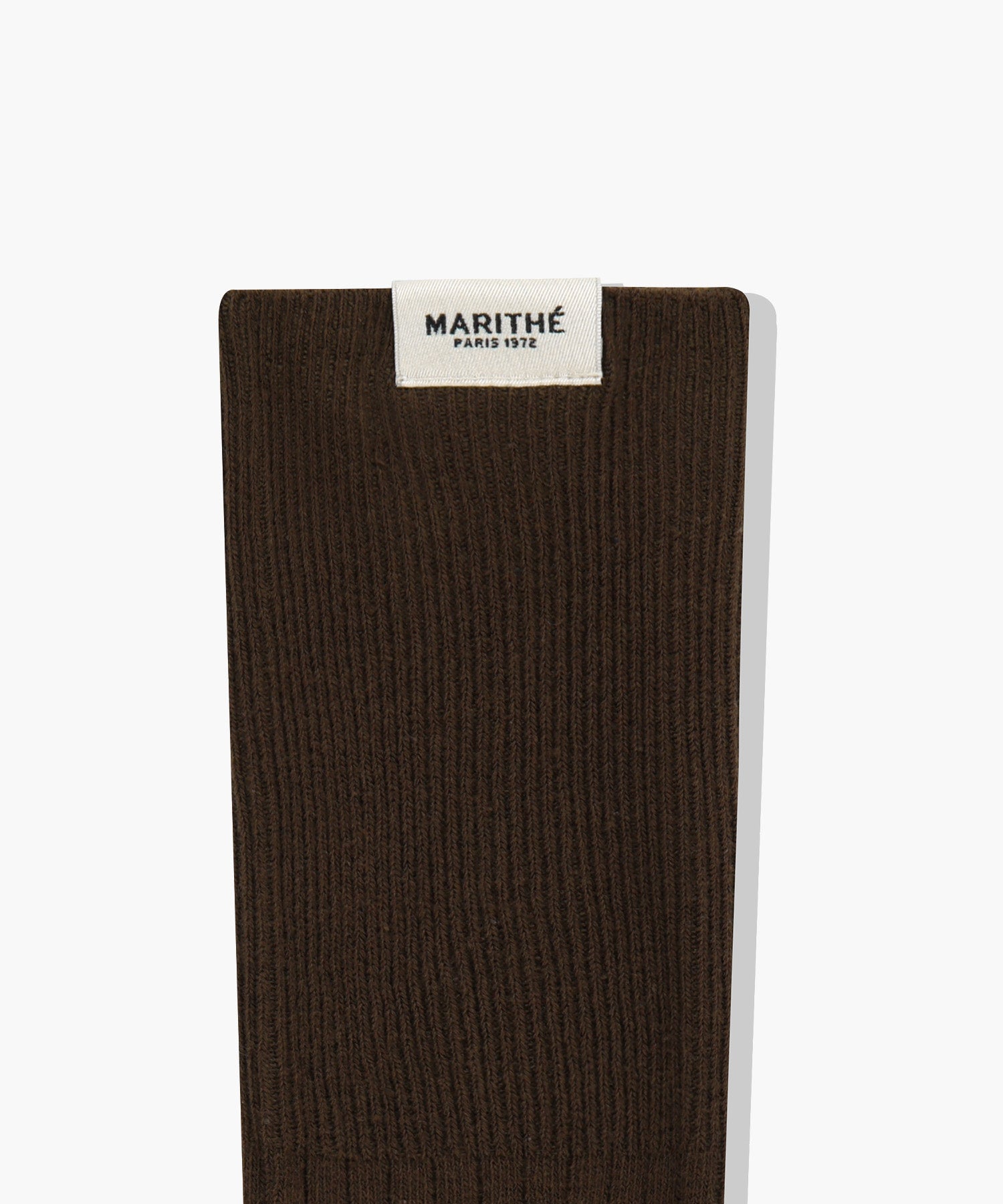 Marithe & Francois Girbaud - Over Knee Long Socks (Brown) product image 3 | TRAB K-Fashion Australia