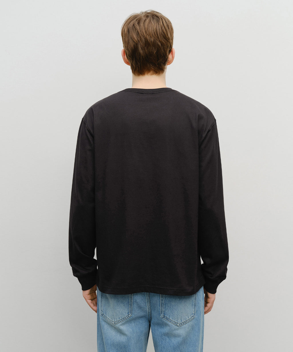 Marithe & Francois Girbaud - Classic Logo Long Sleeve (Black) product image 3 | TRAB K-Fashion Australia