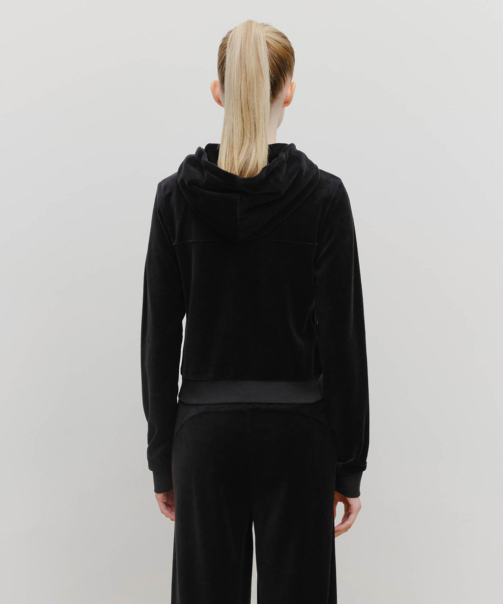 Marithe & Francois Girbaud - Marithe Sport W Velvet Jacket (Black) product image 3 | TRAB K-Fashion Australia