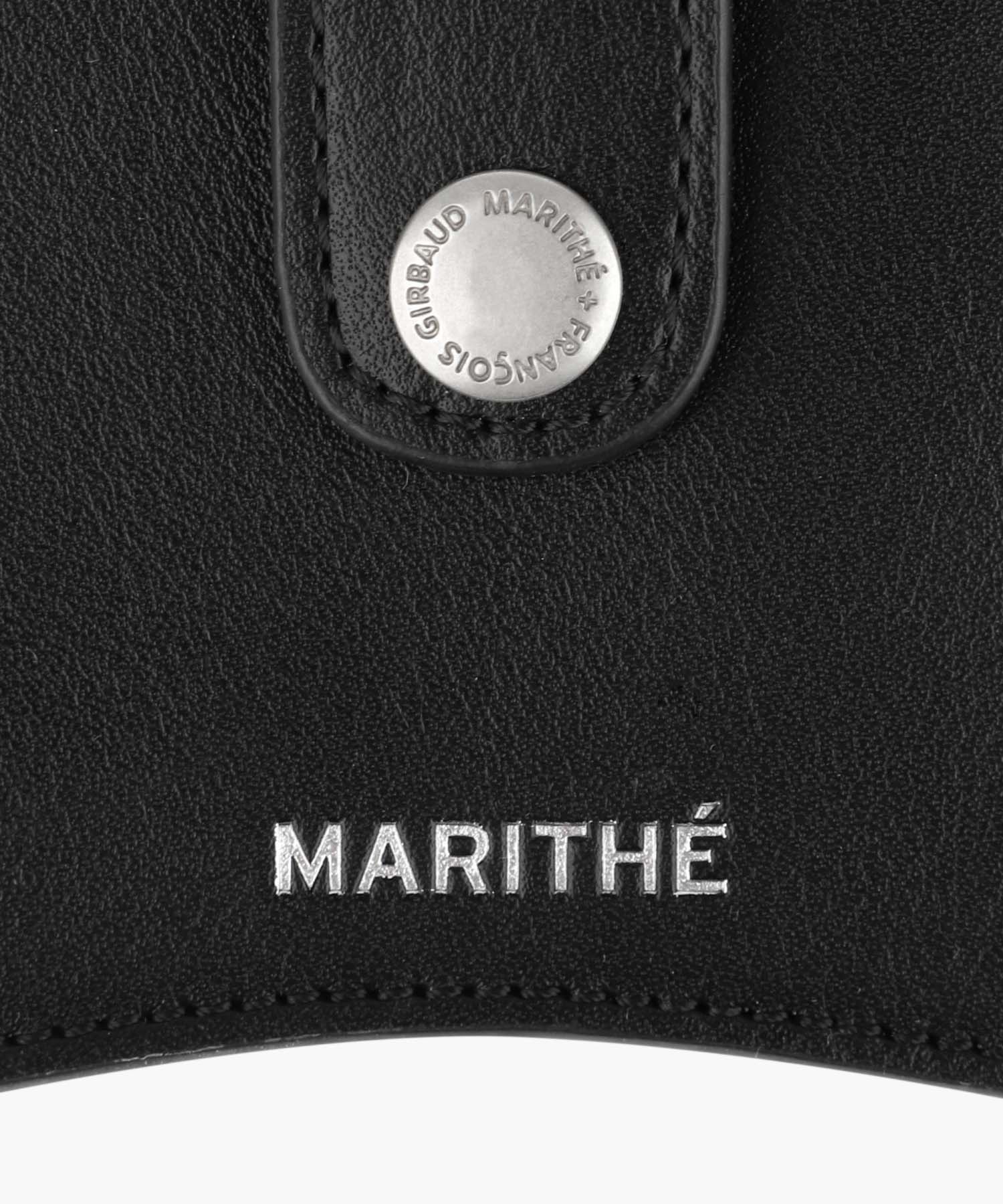 Marithe & Francois Girbaud - Regular Logo Peanut Keyring Wallet (Black) product image 3 | TRAB K-Fashion Australia