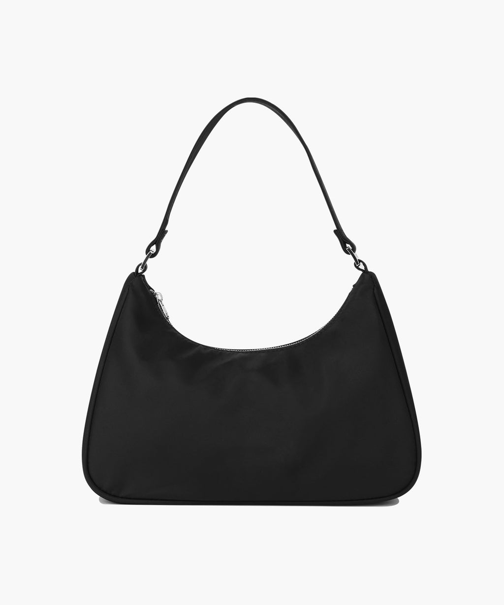 Marithe & Francois Girbaud - Classic Logo Hobo Bag (Black) product image 3 | TRAB K-Fashion Australia