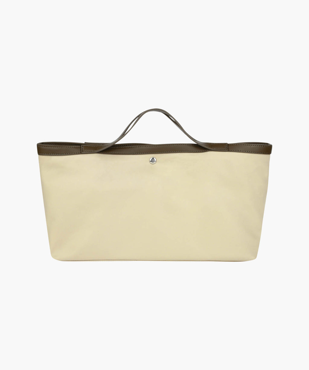 Marithe & Francois Girbaud - Classic Logo Tote Bag (Light Beige) product image 3 | TRAB K-Fashion Australia