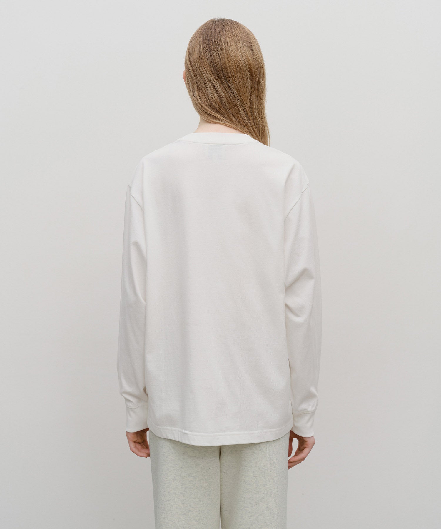 Marithe & Francois Girbaud - Mini Doodle Bear Long Sleeve (White) product image 3 | TRAB K-Fashion Australia