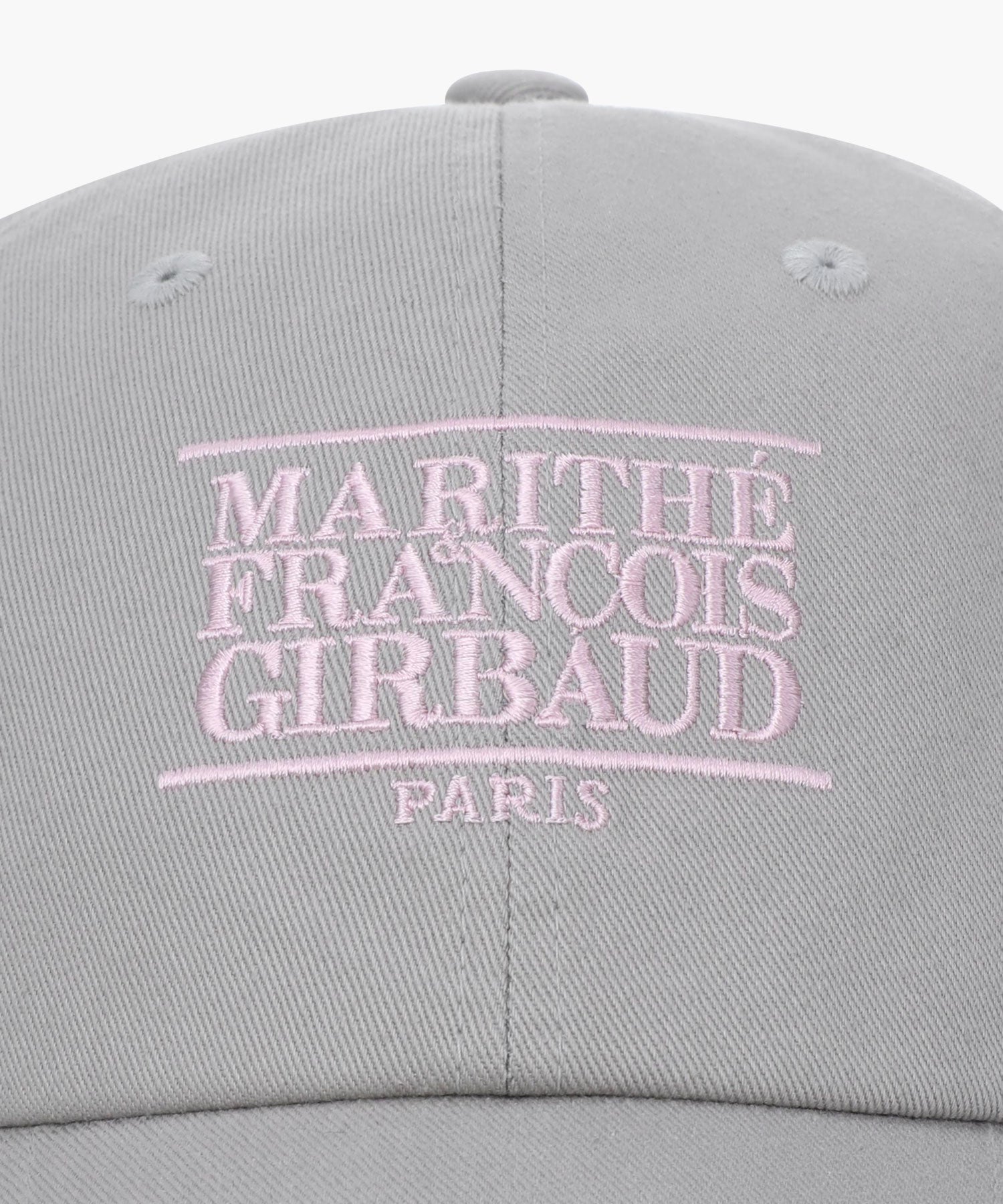 Marithe & Francois Girbaud - Small Classic Logo Cap (Light Gray) product image 3 | TRAB K-Fashion Australia