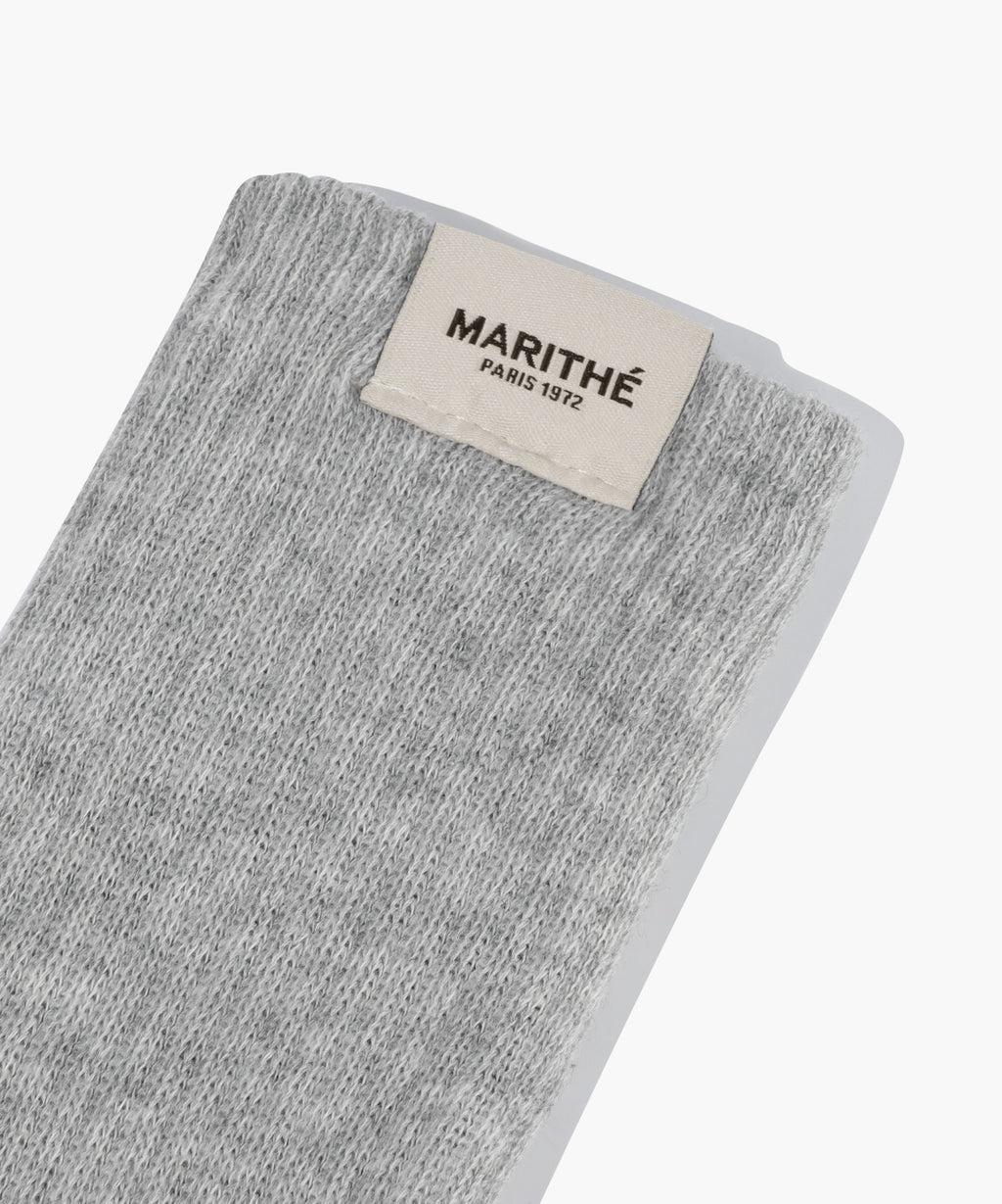 Marithe & Francois Girbaud - Regular Logo Socks (Light Gray) product image 3 | TRAB K-Fashion Australia