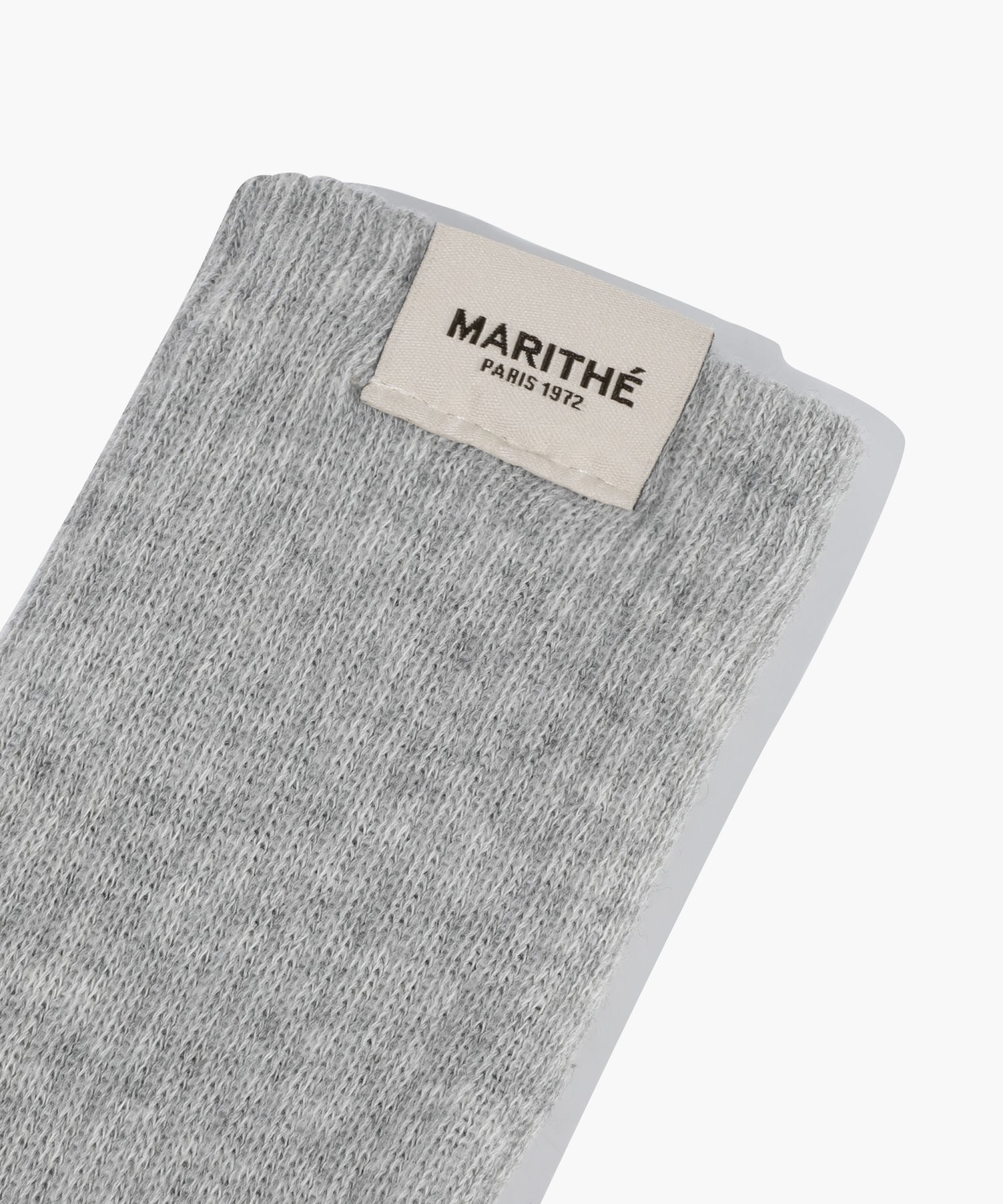 Marithe & Francois Girbaud - Regular Logo Socks (Light Gray) product image 3 | TRAB K-Fashion Australia