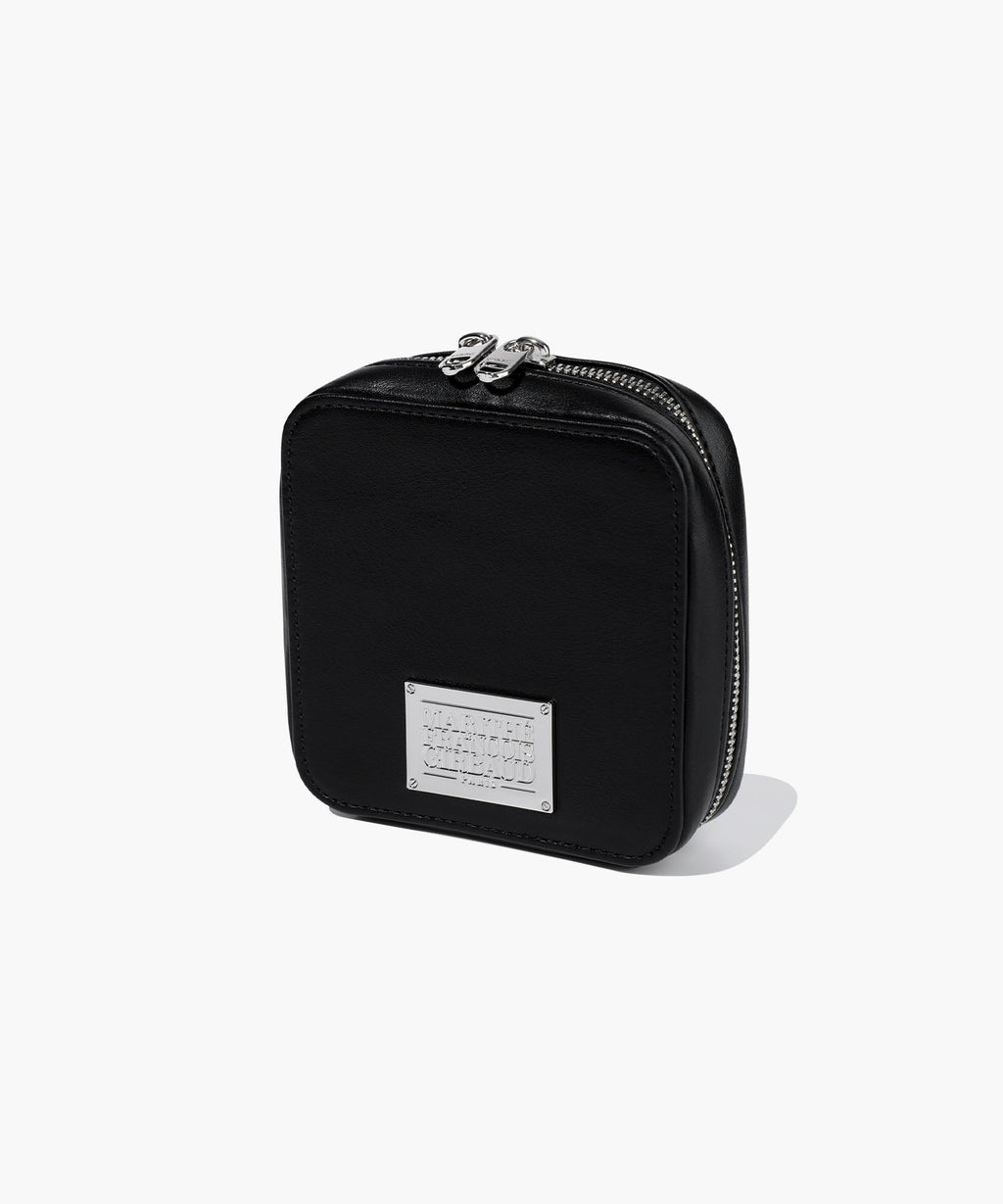 Marithe & Francois Girbaud - Classic Logo Chain Zip Wallet (Black) product image 3 | TRAB K-Fashion Australia