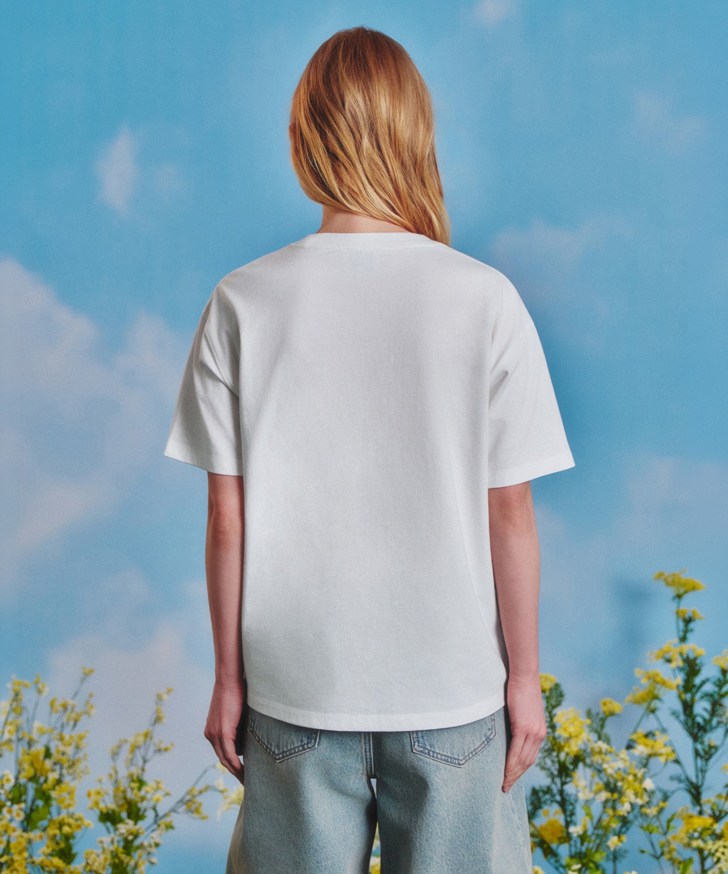 Marithe & Francois Girbaud - Mickey_filmstrip Tee (White) product image 3 | TRAB K-Fashion Australia