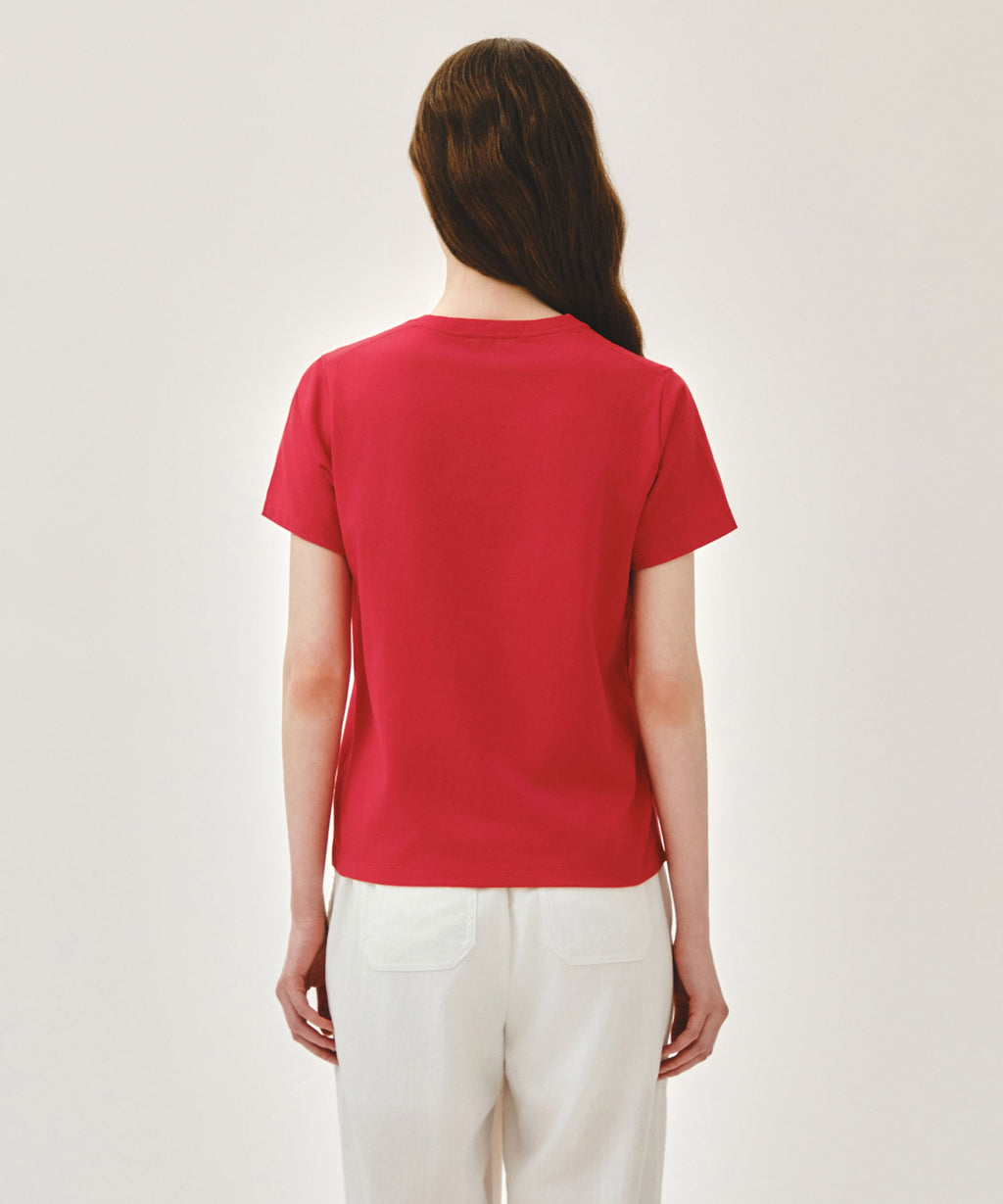 Marithe & Francois Girbaud - Aerocool Resort Graphic Tee (Red) product image 3 | TRAB K-Fashion Australia