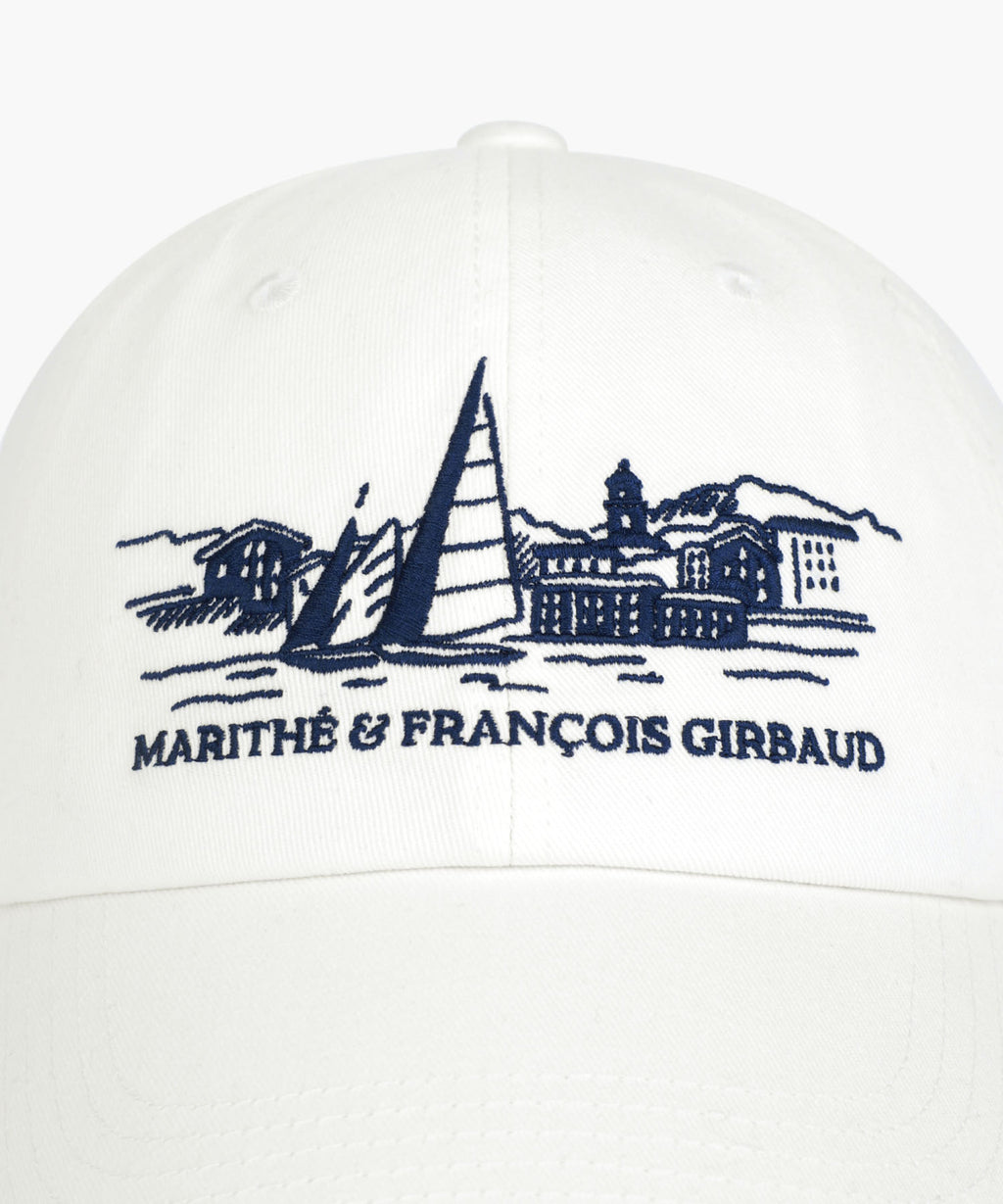 Marithe & Francois Girbaud - Sailing Graphic Covered Cap (Off White) product image 3 | TRAB K-Fashion Australia