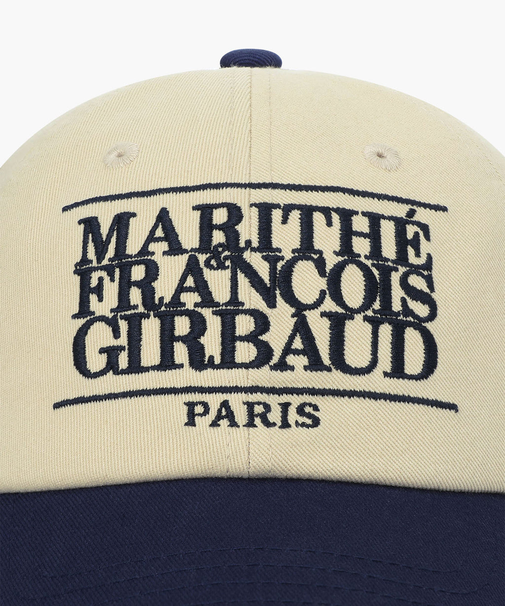 Marithe & Francois Girbaud - Classic Logo 6panel Color Block Cap (Navy) product image 3 | TRAB K-Fashion Australia