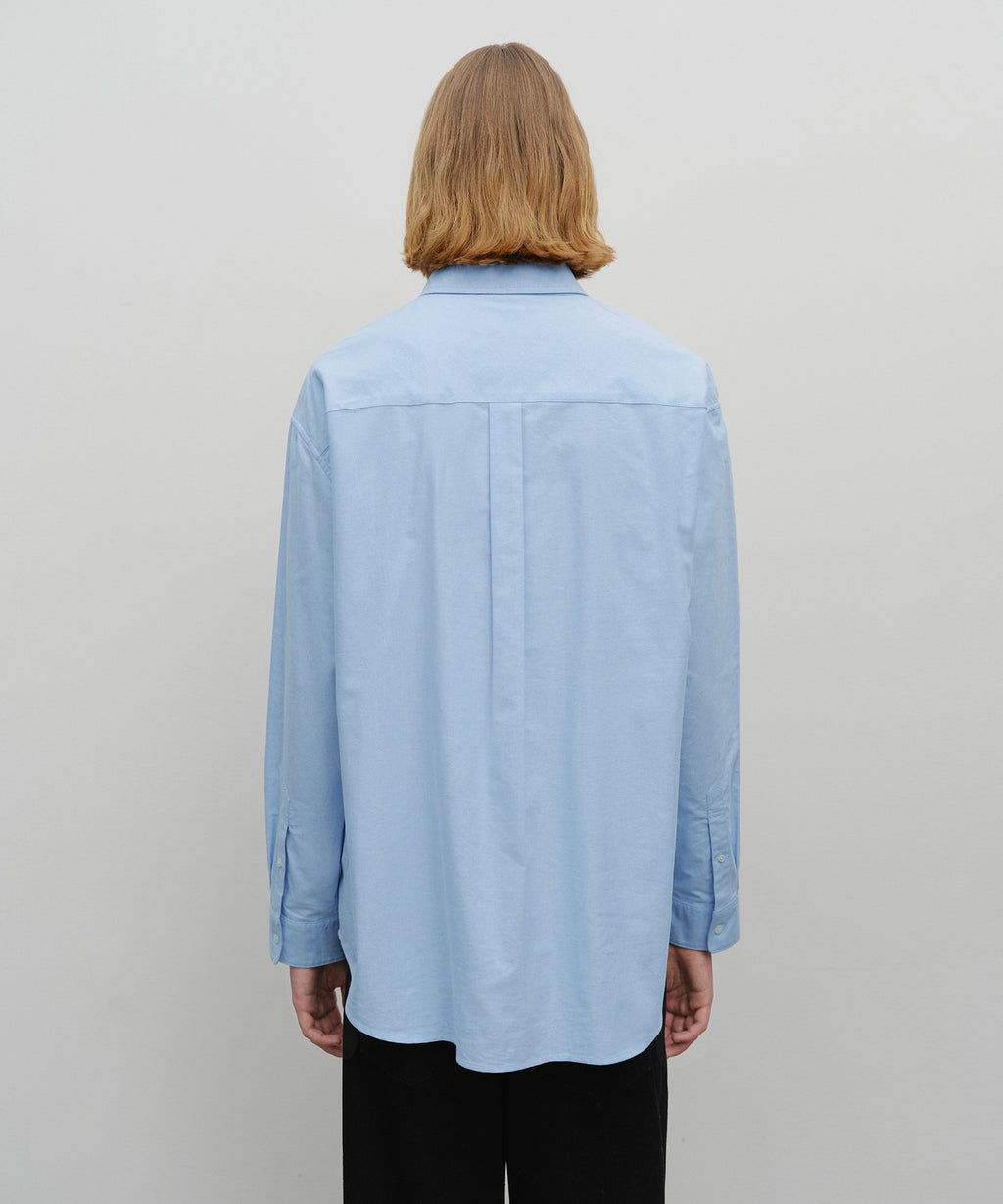 Marithe & Francois Girbaud - Oversized Oxford Shirt (Sky Blue) product image 3 | TRAB K-Fashion Australia