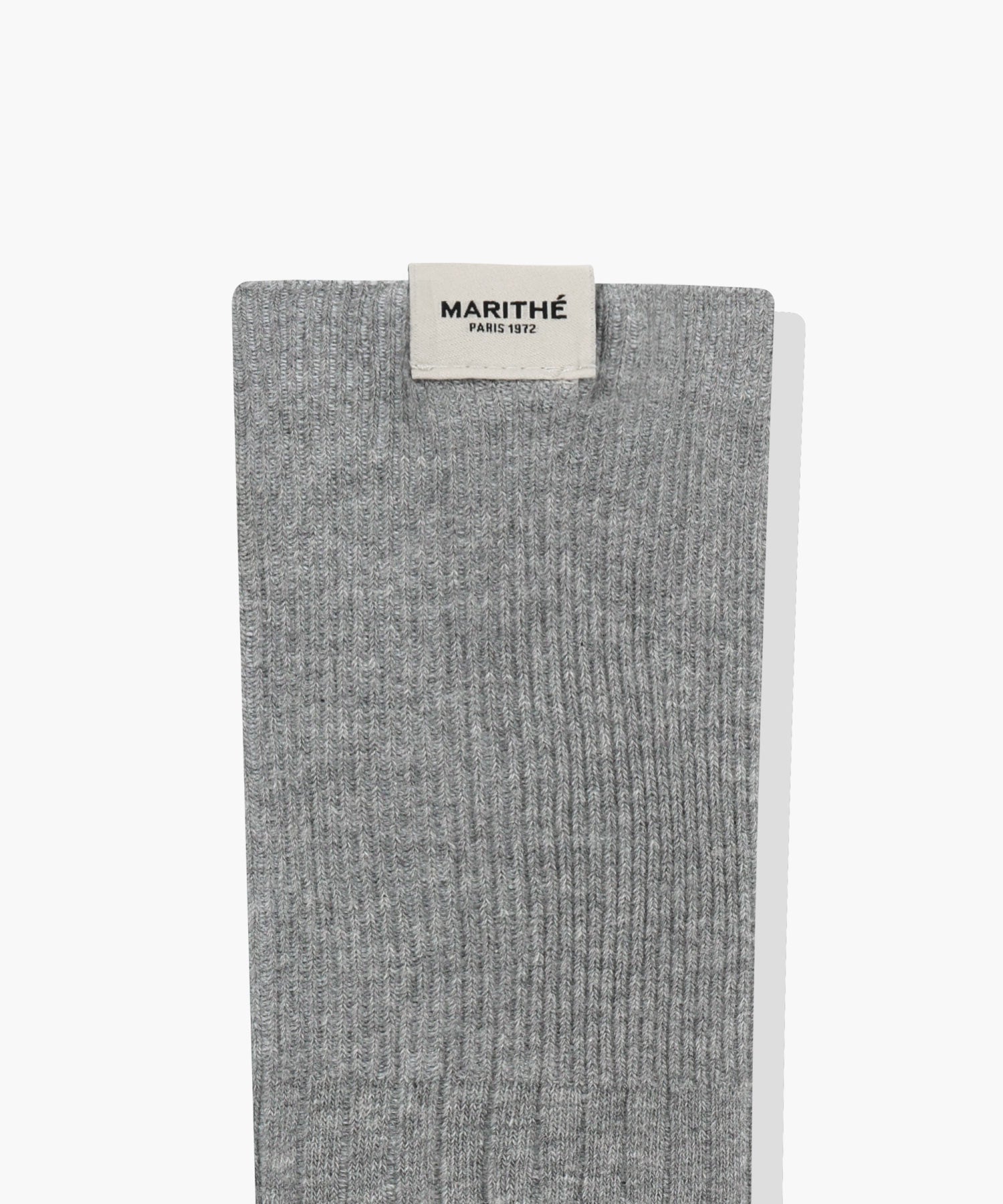 Marithe & Francois Girbaud - Over Knee Long Socks (Light Heather Gray) product image 3 | TRAB K-Fashion Australia