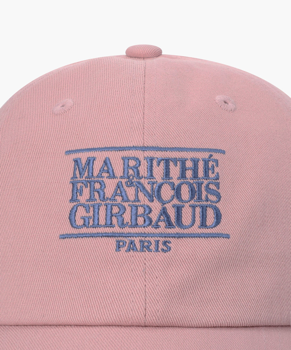 Marithe & Francois Girbaud - Small Classic Logo Cap (Dark Pink) product image 3 | TRAB K-Fashion Australia