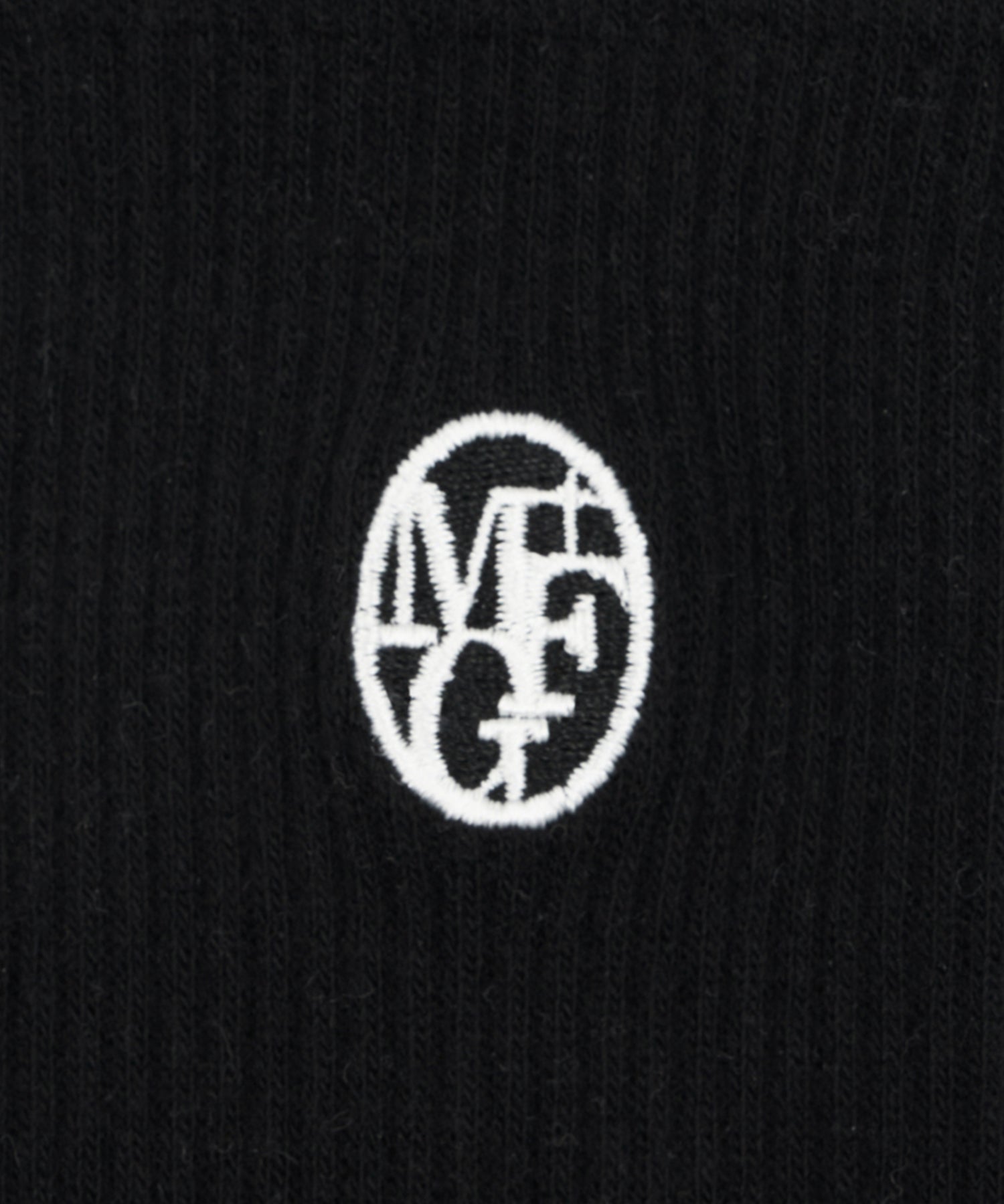 Marithe & Francois Girbaud - 3pack Embroidery Socks (Black) product image 3 | TRAB K-Fashion Australia