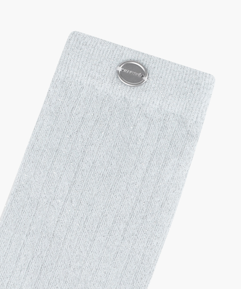 Marithe & Francois Girbaud - Regular Logo Sheer Socks (Light Gray) product image 3 | TRAB K-Fashion Australia