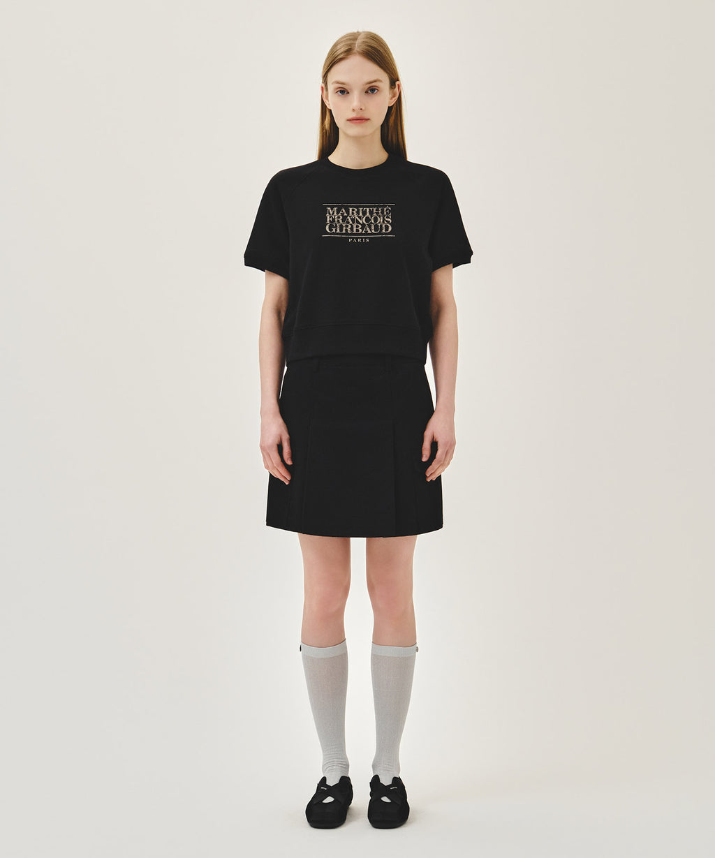 Marithe & Francois Girbaud - Cotton Cargo Mini Skirt (Black) product image 6 | TRAB K-Fashion Australia