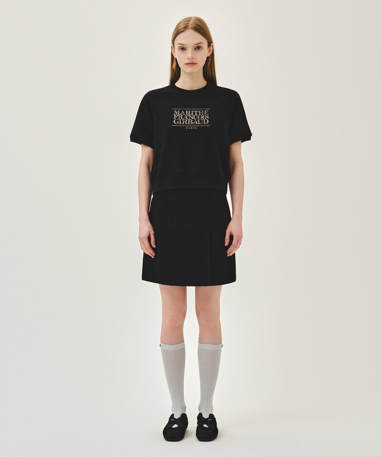 Marithe & Francois Girbaud - Cotton Cargo Mini Skirt (Black) product image 6 | TRAB K-Fashion Australia