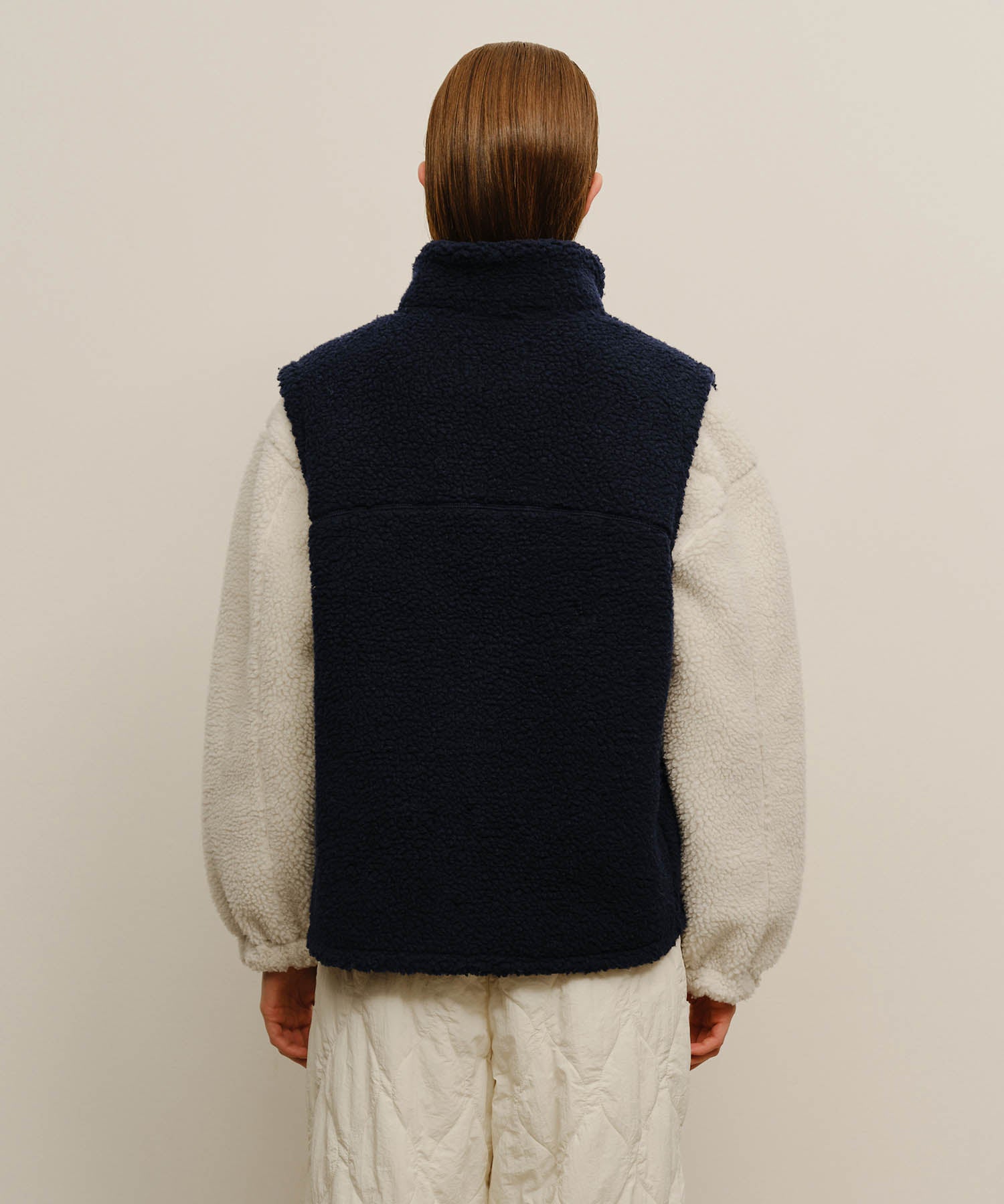 Marithe & Francois Girbaud - Marithe Sport Fleece Vest (Navy) product image 3 | TRAB K-Fashion Australia