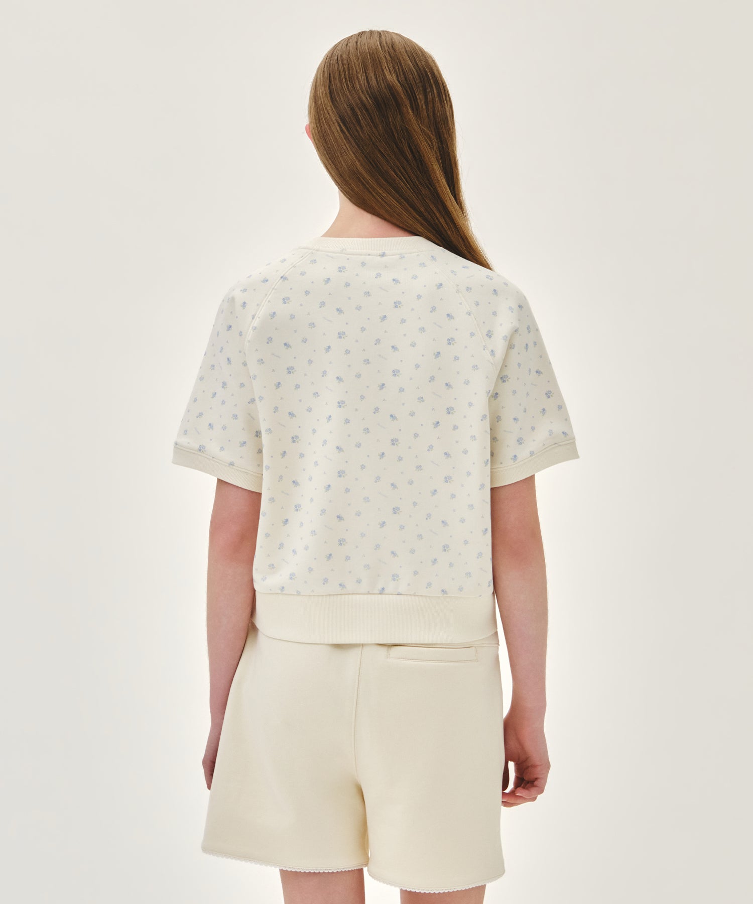 Marithe & Francois Girbaud - Vintage Classic Logo Half Sweatshirt (Flower) product image 3 | TRAB K-Fashion Australia