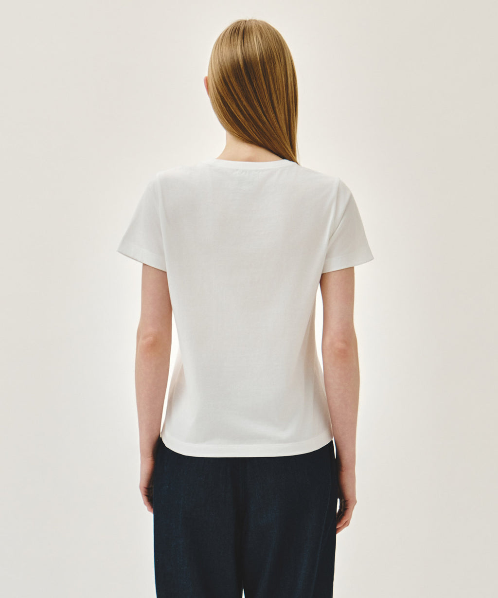 Marithe & Francois Girbaud - Doodle Bear Tee (White) product image 3 | TRAB K-Fashion Australia