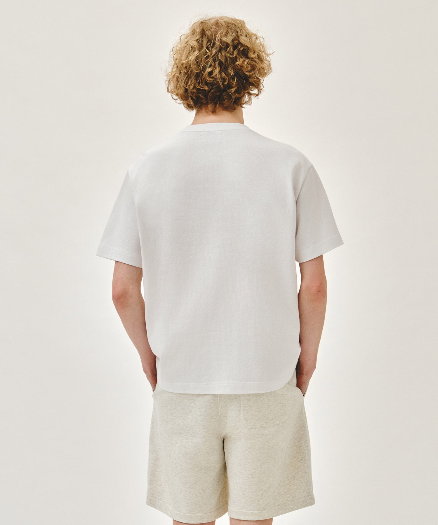 Marithe & Francois Girbaud - Embo Small Regular Logo Tee (White) product image 3 | TRAB K-Fashion Australia