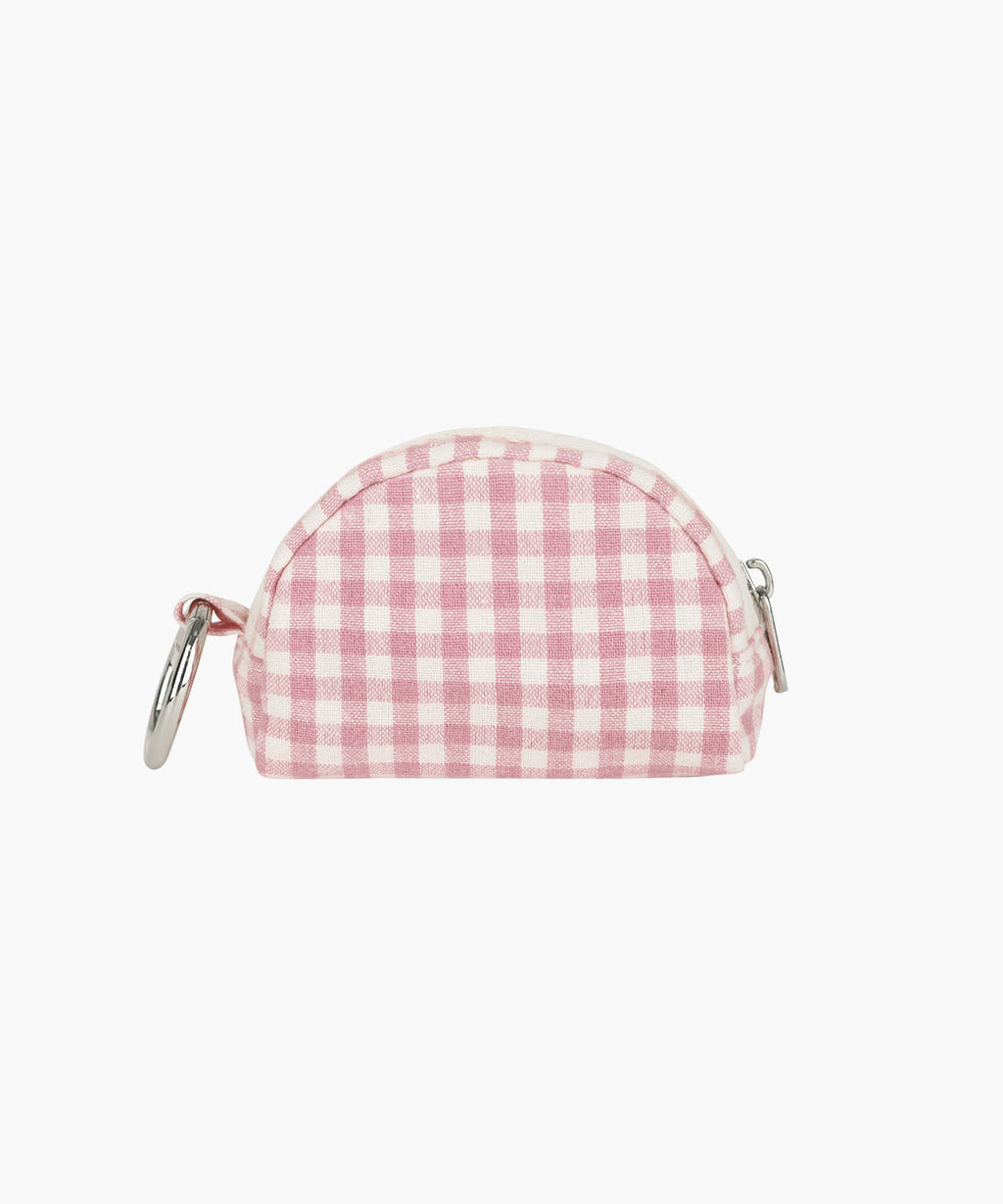 Marithe & Francois Girbaud - Regular Logo Mini Keyring Pouch (Pink) product image 3 | TRAB K-Fashion Australia