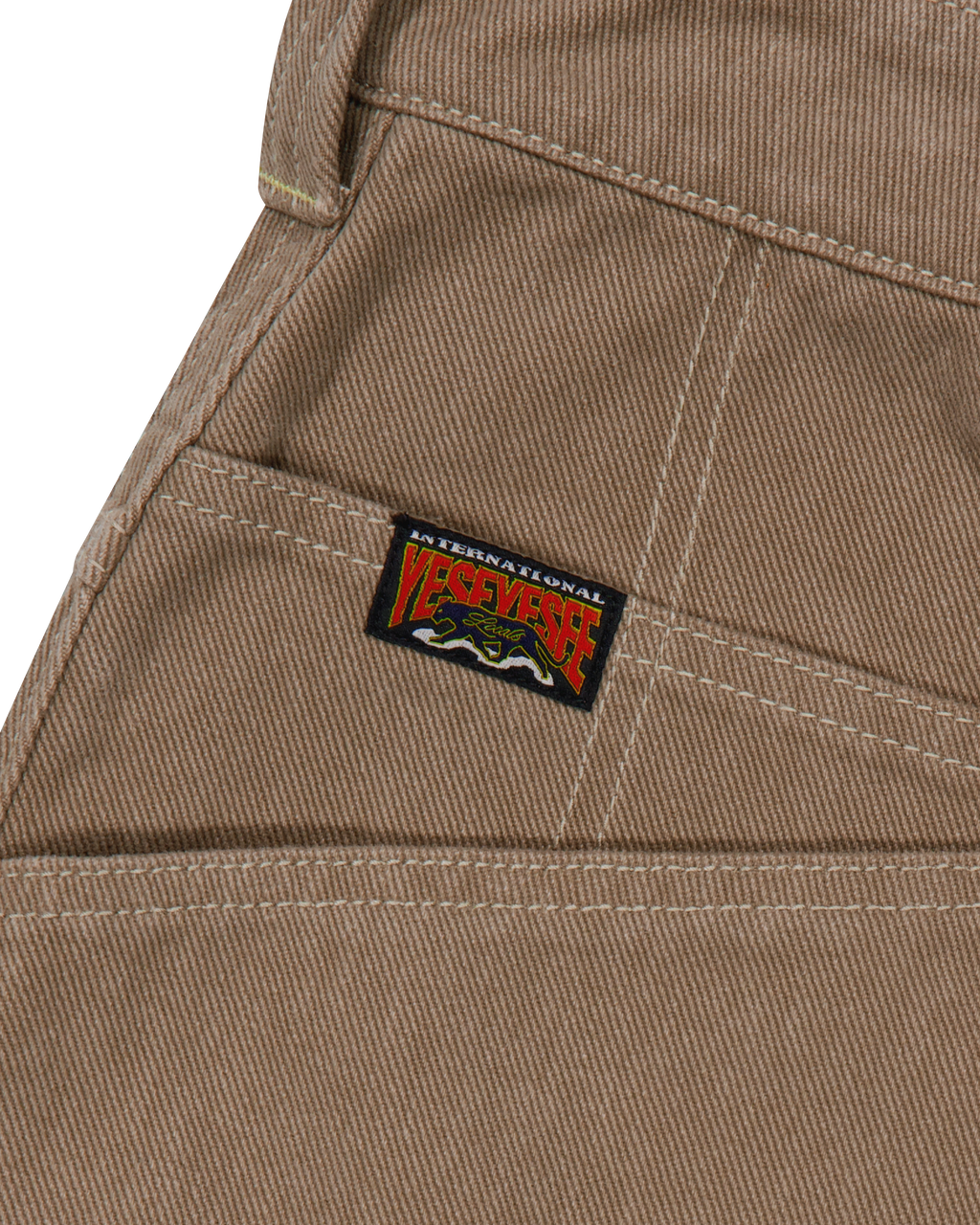 yeseyesee - Y.E.S Heavy Work Pants (Brown) product image 3 | TRAB K-Fashion Australia