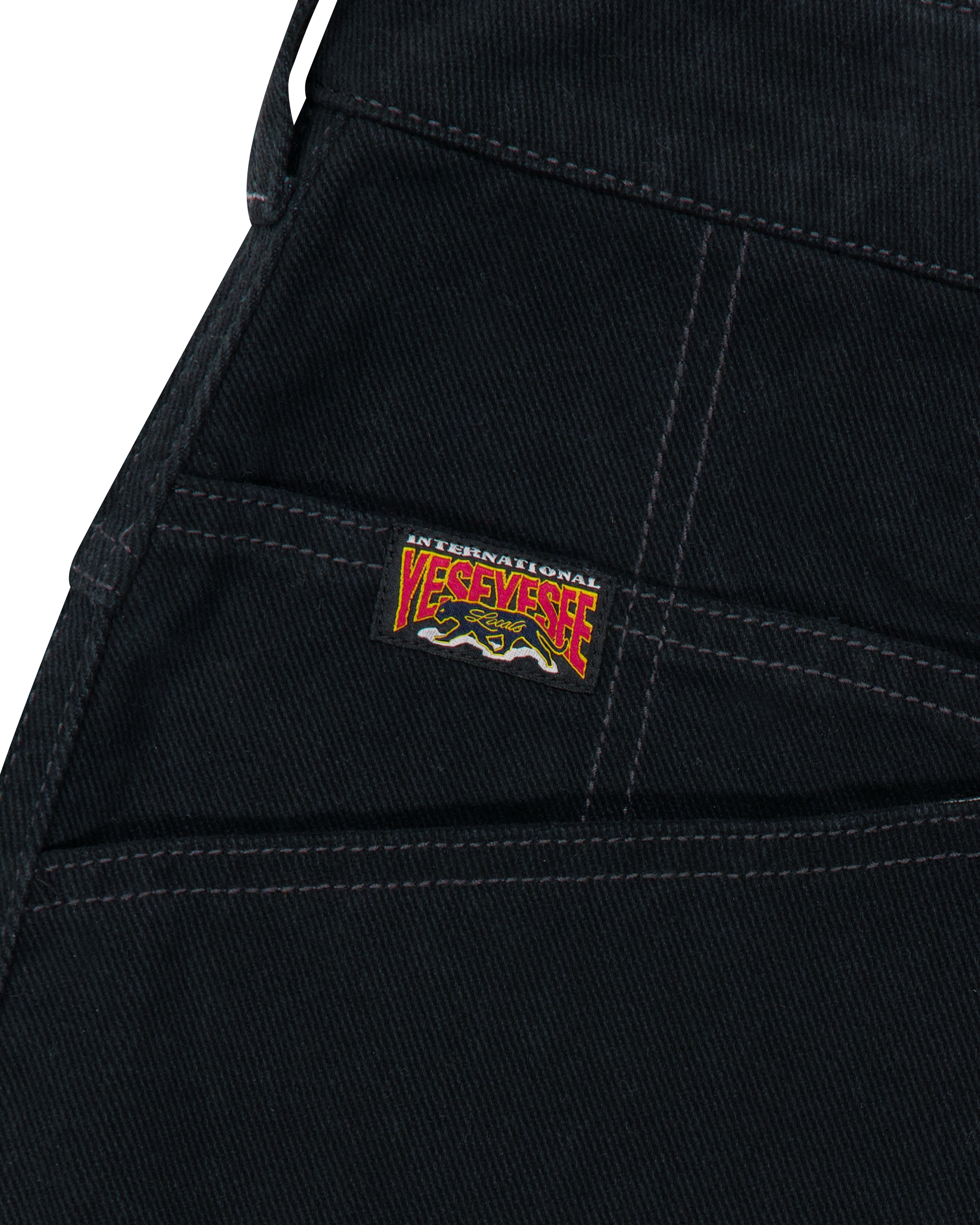 yeseyesee - Y.E.S Heavy Work Pants (Black) product image 3 | TRAB K-Fashion Australia