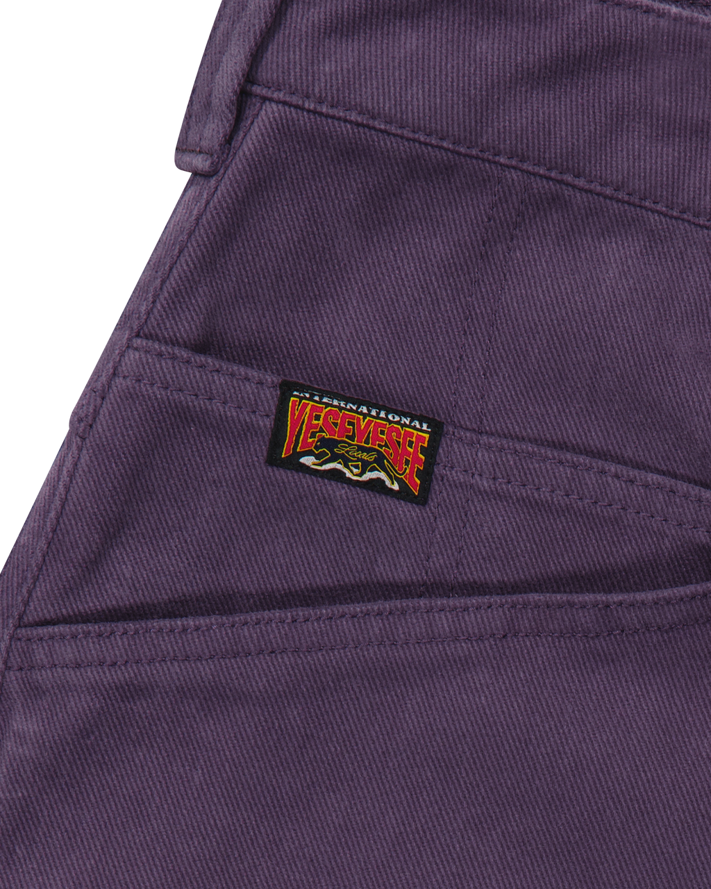 yeseyesee - Y.E.S Heavy Work Pants (Purple) product image 3 | TRAB K-Fashion Australia