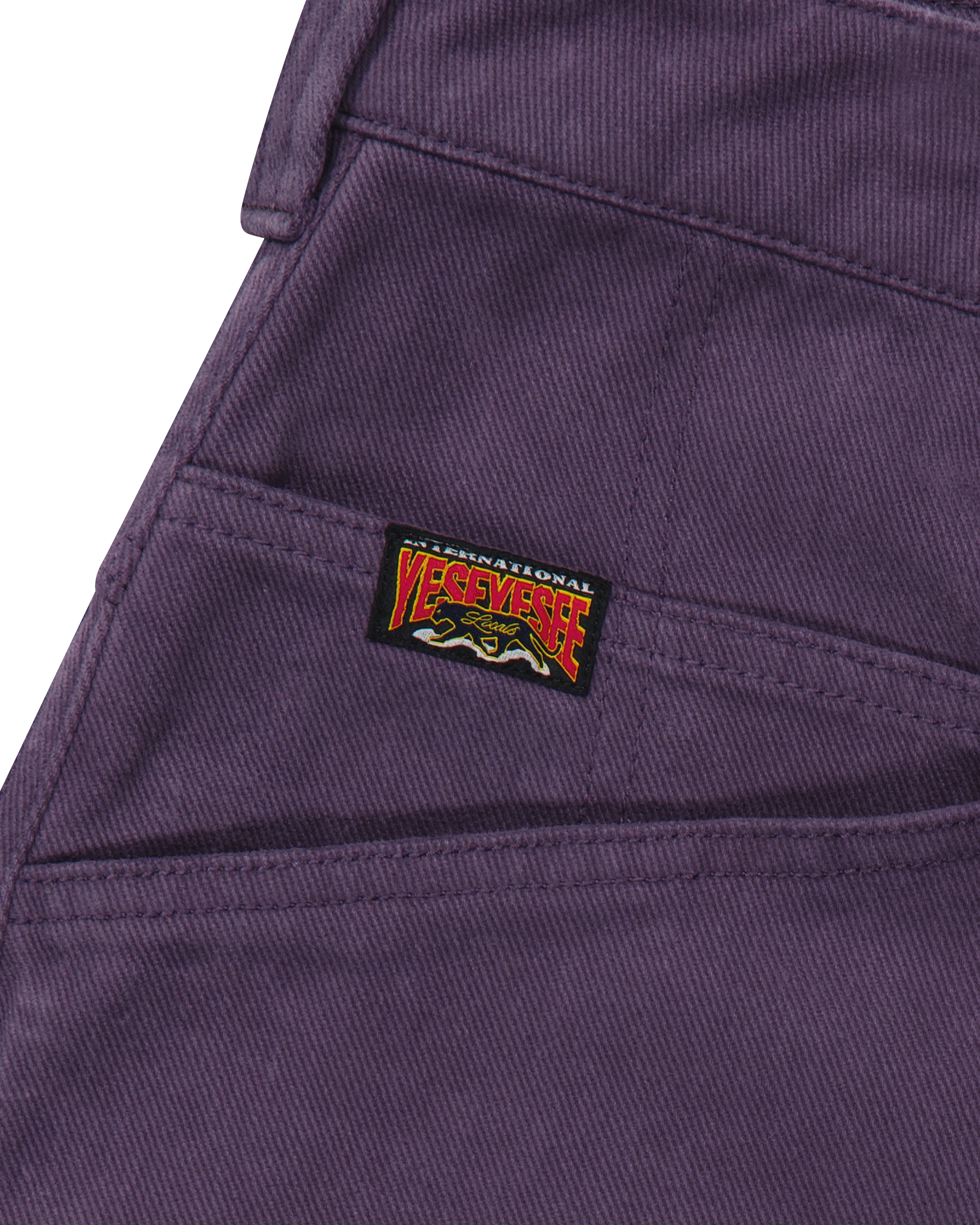 yeseyesee - Y.E.S Heavy Work Pants (Purple) product image 3 | TRAB K-Fashion Australia