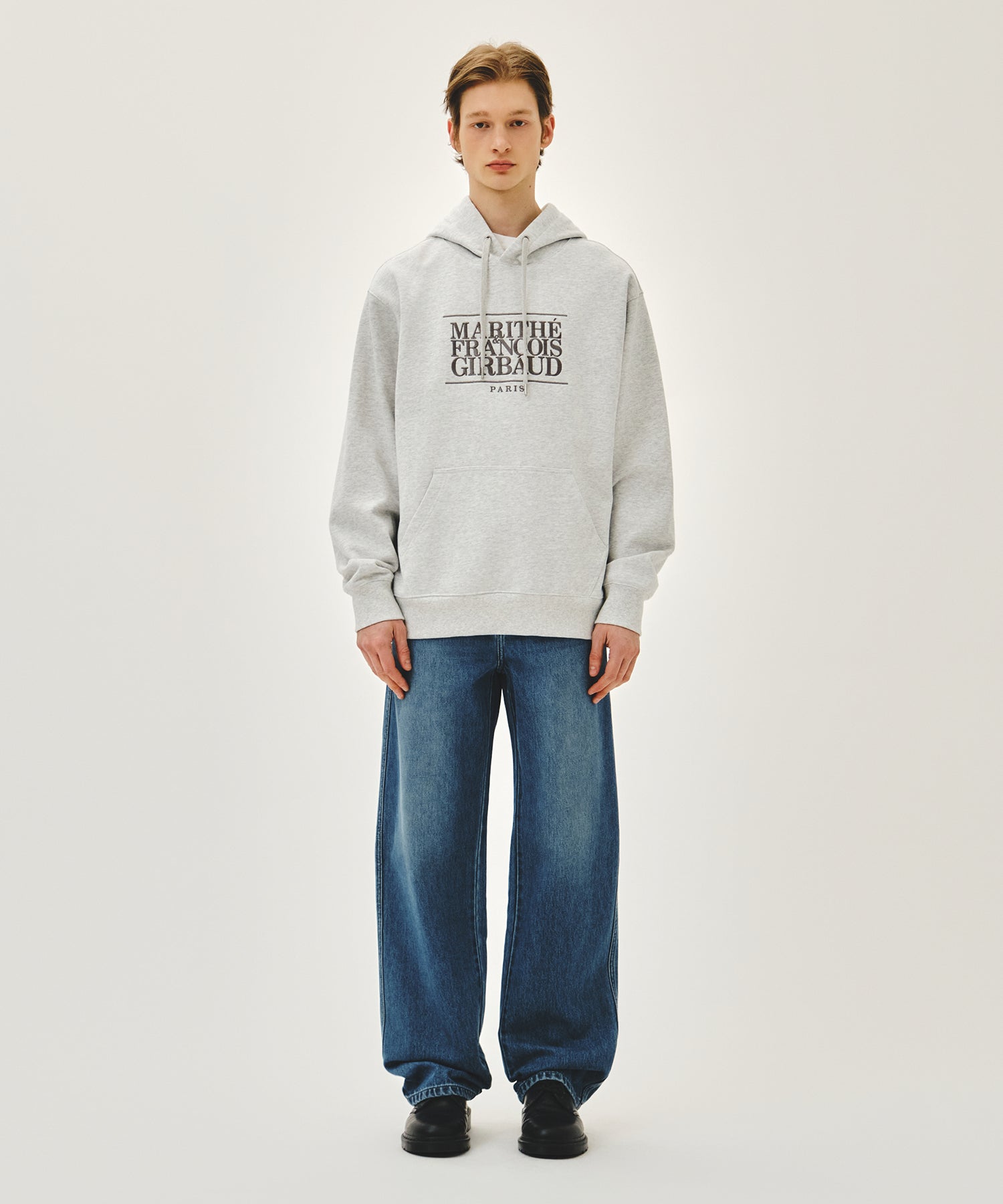 Marithe & Francois Girbaud - New M High Straight Denim Pants (Blue) product image 3 | TRAB K-Fashion Australia