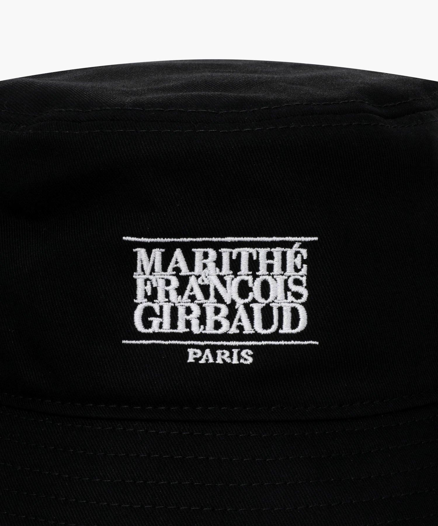 Marithe & Francois Girbaud - Classic Logo Bucket Hat (Black) product image 3 | TRAB K-Fashion Australia