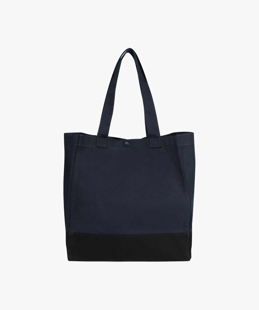Marithe & Francois Girbaud - Classic Logo Big Shopper Bag (Navy) product image 3 | TRAB K-Fashion Australia