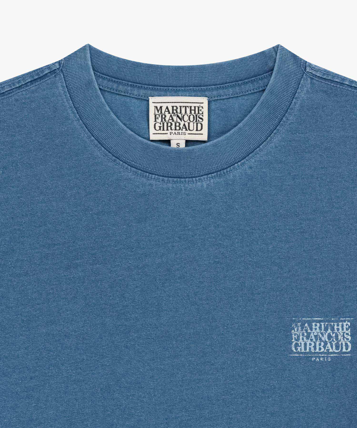 Marithe & Francois Girbaud - Pony Classic Logo Tee (Blue) product image 3 | TRAB K-Fashion Australia