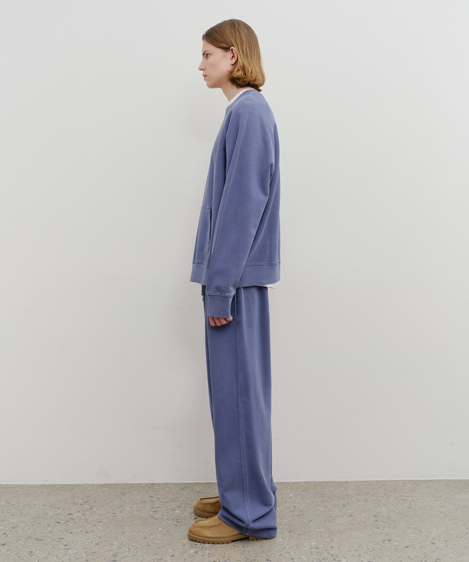 Marithe & Francois Girbaud - Garment Dyed Sweat Pants (Navy) product image 5 | TRAB K-Fashion Australia