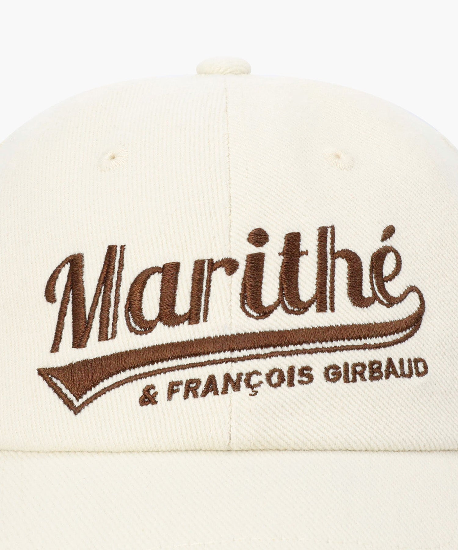 Marithe & Francois Girbaud - Vintage Baseball Graphic Cap (Ivory) product image 3 | TRAB K-Fashion Australia