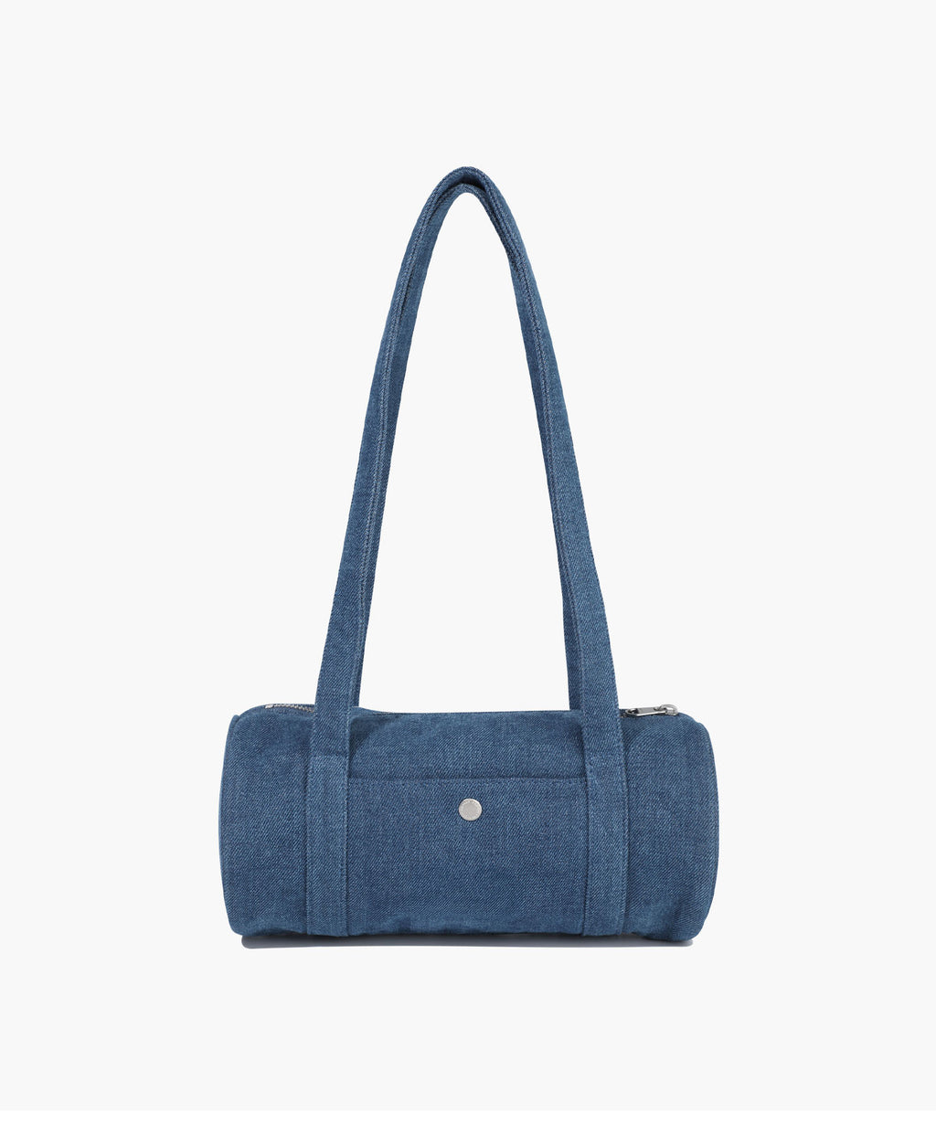 Marithe & Francois Girbaud - Classic Logo Mini Duffle Bag (Blue) product image 3 | TRAB K-Fashion Australia
