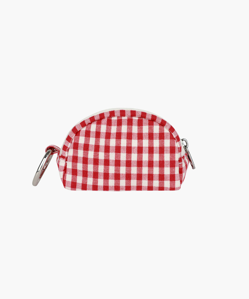 Marithe & Francois Girbaud - Regular Logo Mini Keyring Pouch (Red) product image 3 | TRAB K-Fashion Australia