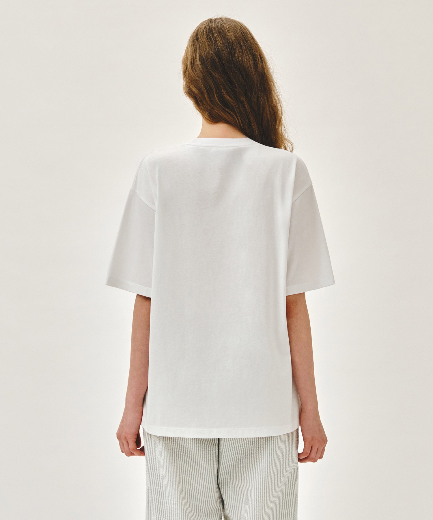 Marithe & Francois Girbaud - Unicorn Graphic Oversized Tee (White) product image 3 | TRAB K-Fashion Australia