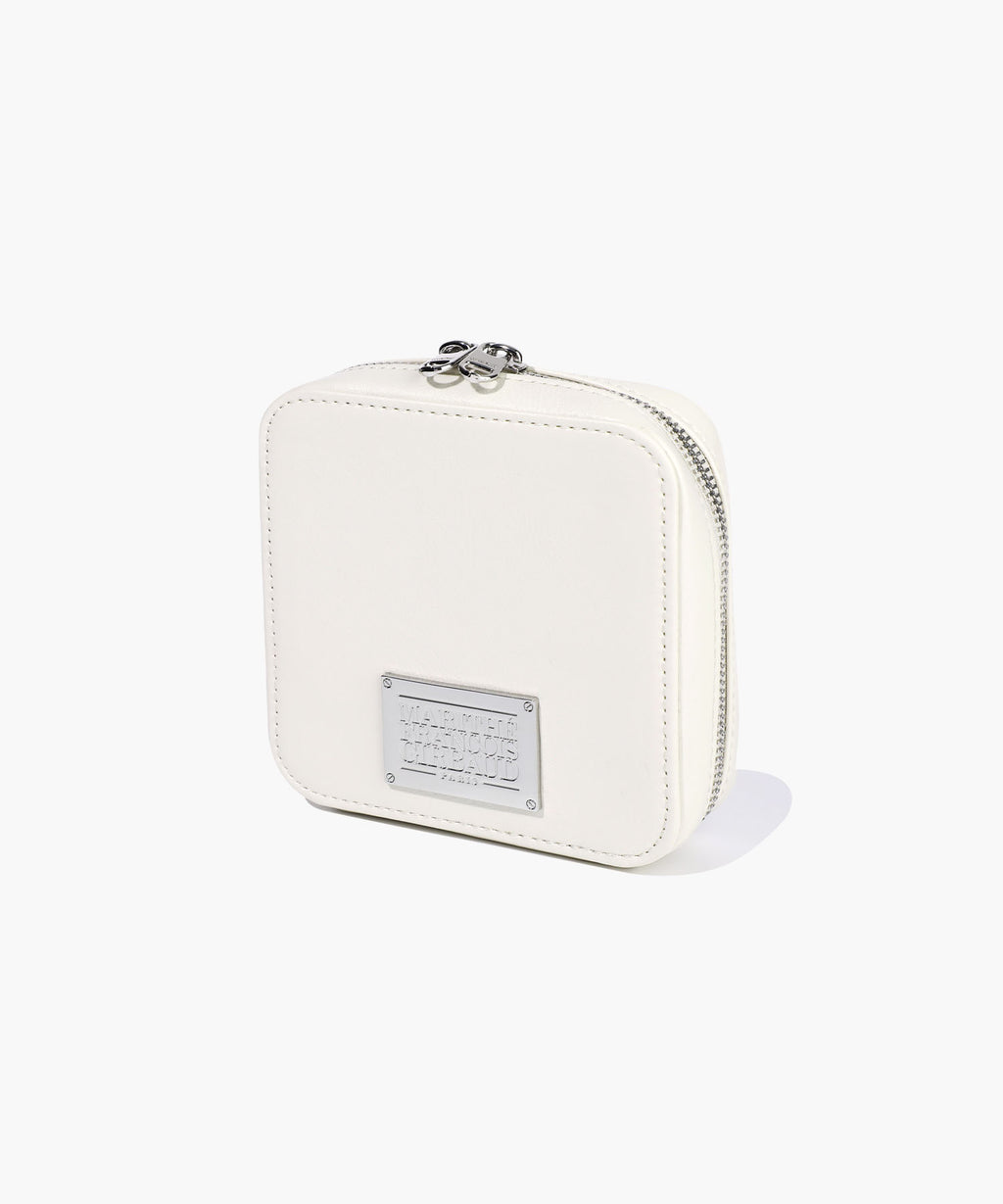 Marithe & Francois Girbaud - Classic Logo Chain Zip Wallet (Ivory) product image 3 | TRAB K-Fashion Australia