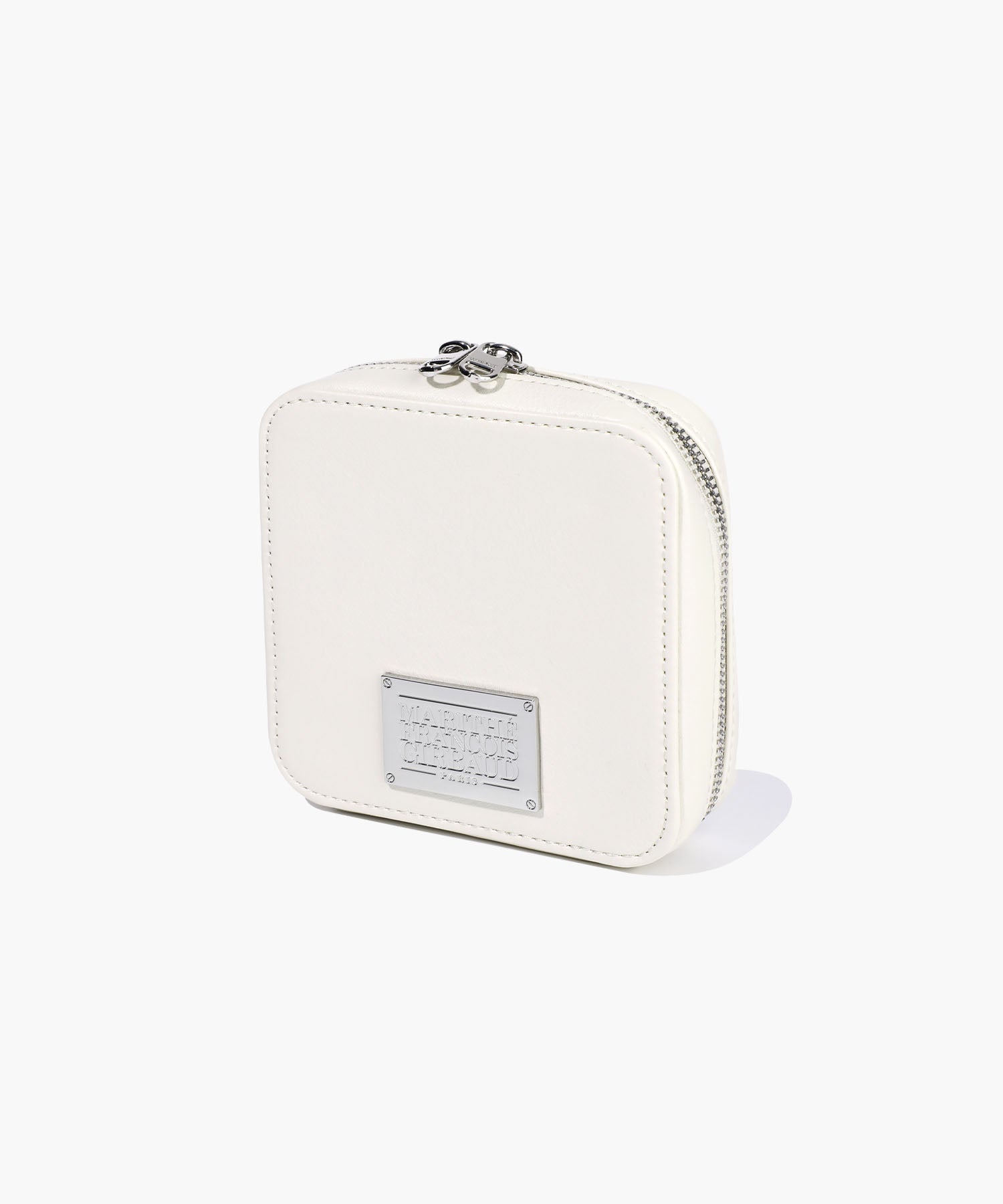 Marithe & Francois Girbaud - Classic Logo Chain Zip Wallet (Ivory) product image 3 | TRAB K-Fashion Australia